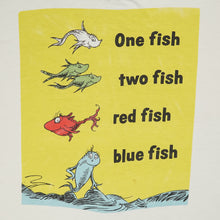 Load image into Gallery viewer, &#39;90s Dr. Seuss One Fish Two Fish graphic tee XL
