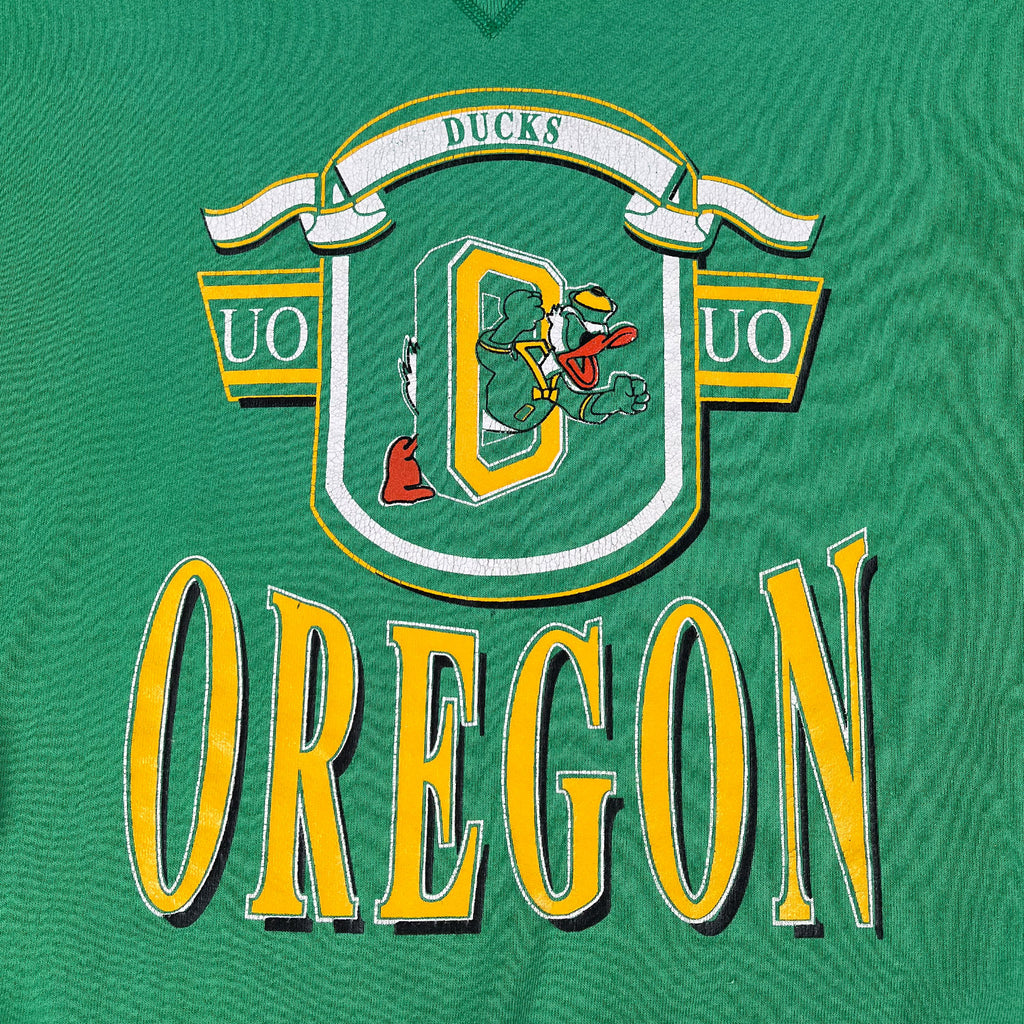 '90s University of Oregon Russell Athletic crewneck L