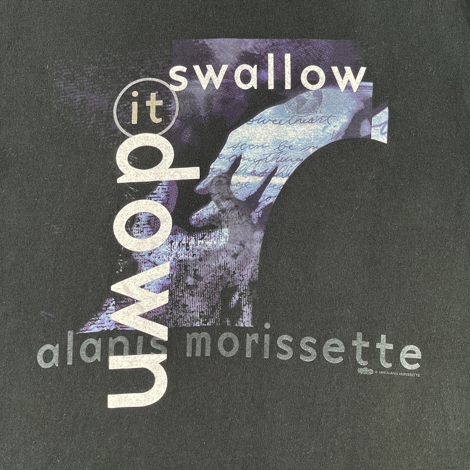 1996 Alanis Morissette Can't Not tour tee L