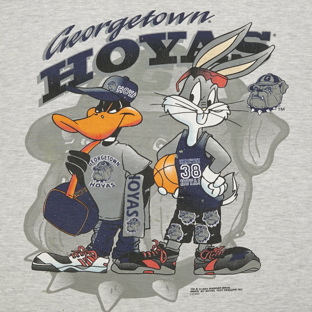 1994 Georgetown Hoyas Looney Tunes tee M/L