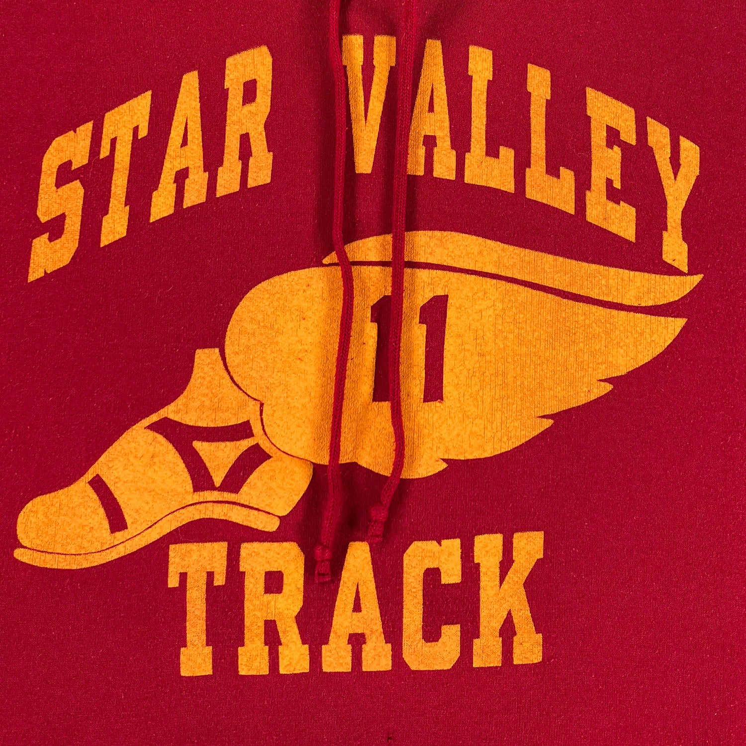 '90s Star Valley Track Russell Athletic hoodie L