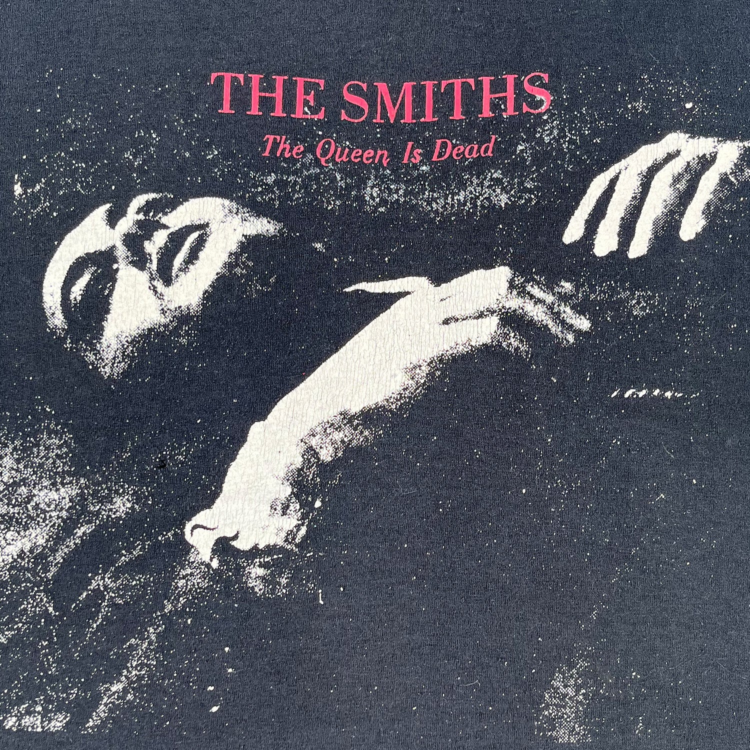 '80s The Smiths The Queen is Dead band tee XL