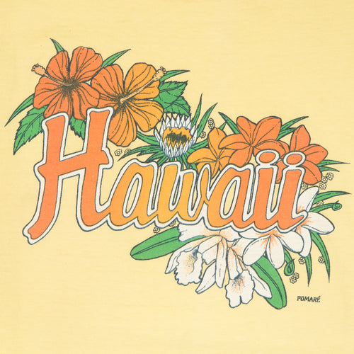 '80s Hawaii floral tee M/L