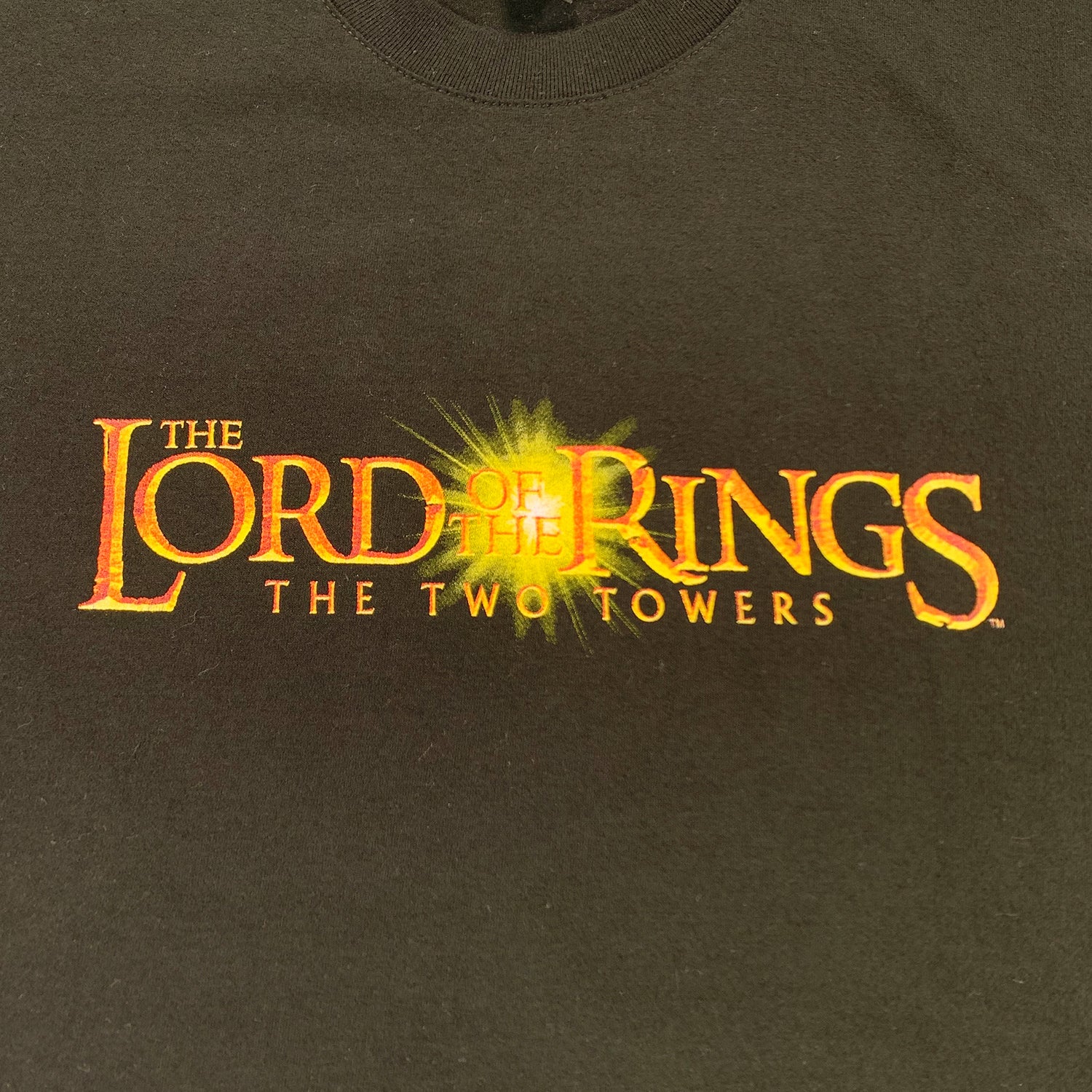 2002 Lord of the Rings Two Towers bootleg movie tee M