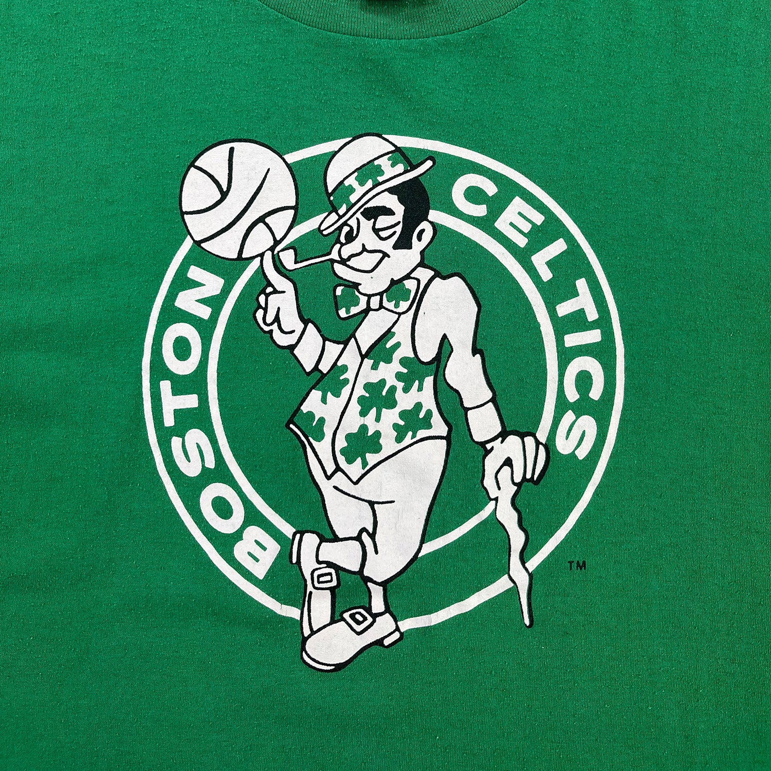 '90s Boston Celtics logo tee L