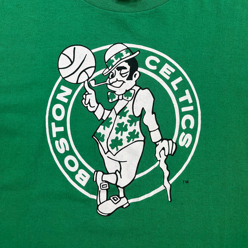 '90s Boston Celtics logo tee L