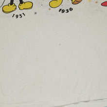 Load image into Gallery viewer, &#39;90s Mickey Through the Years distressed tee XL
