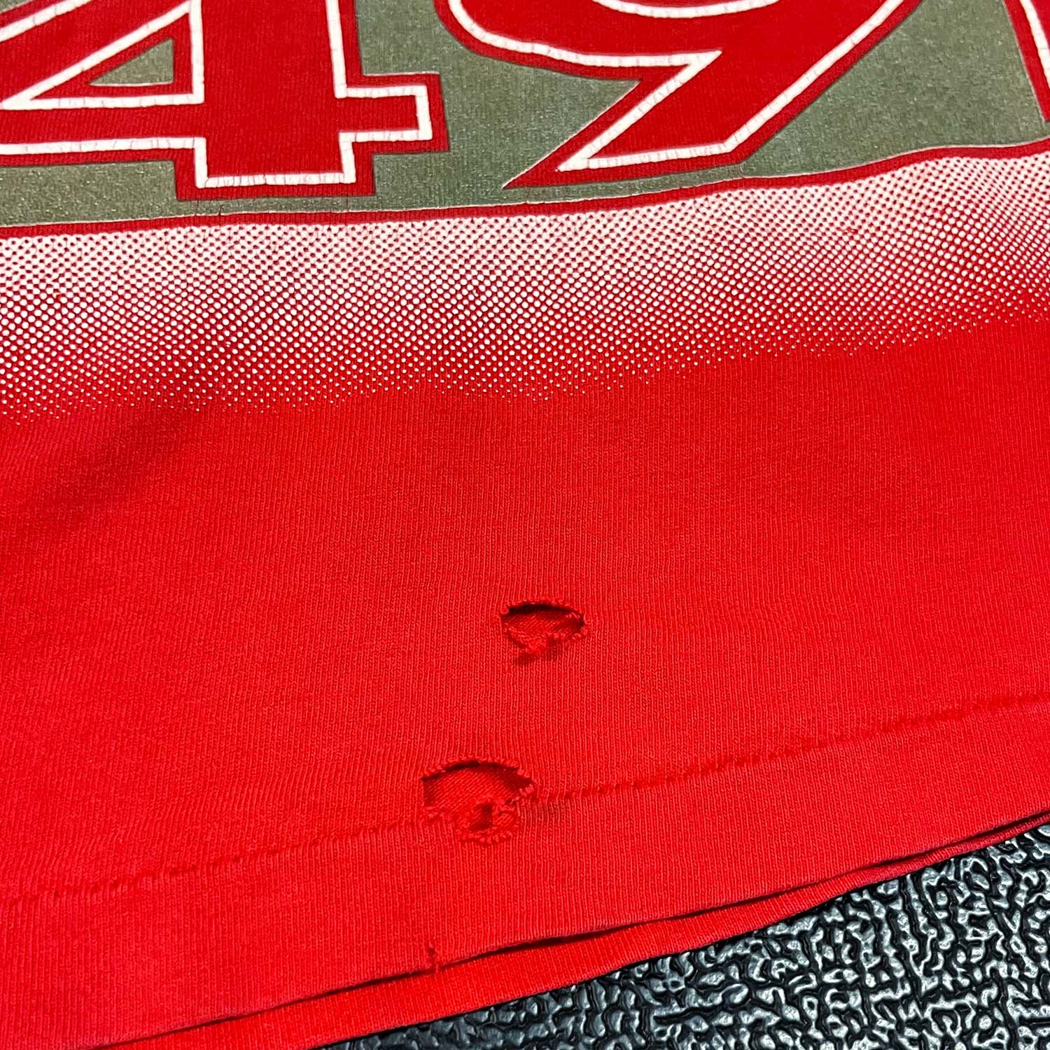 1995 SF 49ers Salem AOP tee XL