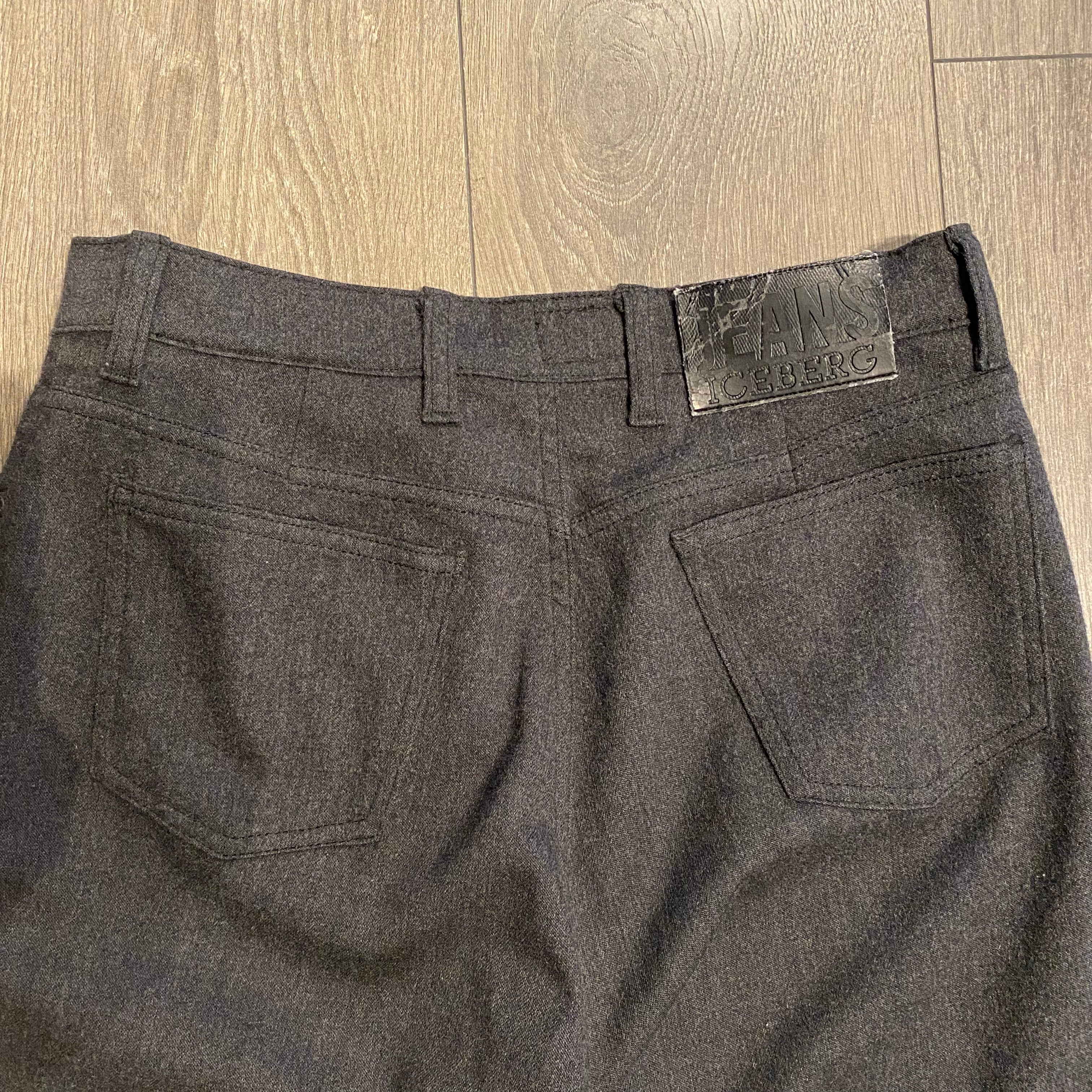 Iceberg Wool Trousers 30” x 28.5”