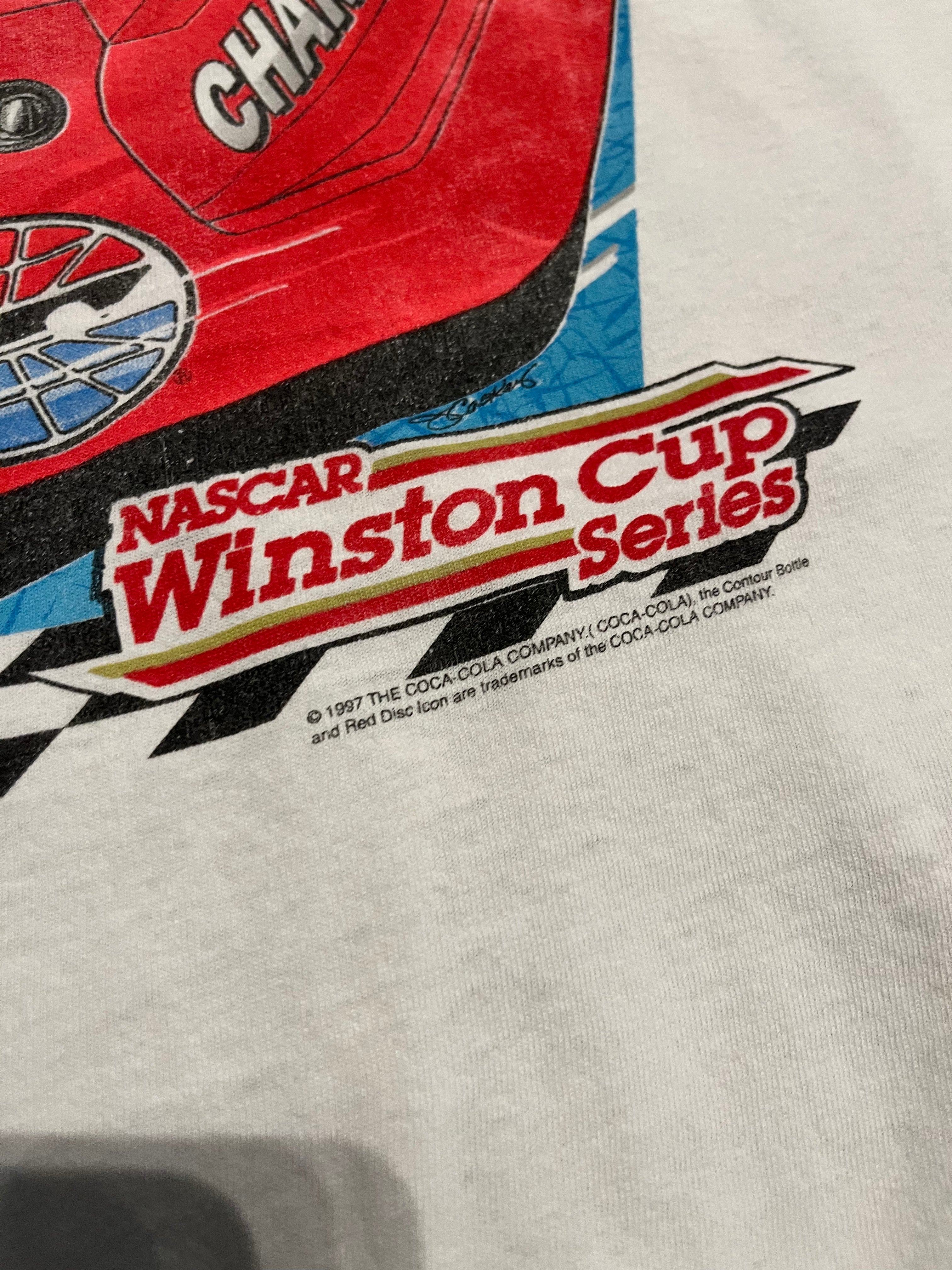 1997 Coca-Cola Winston cup tee M