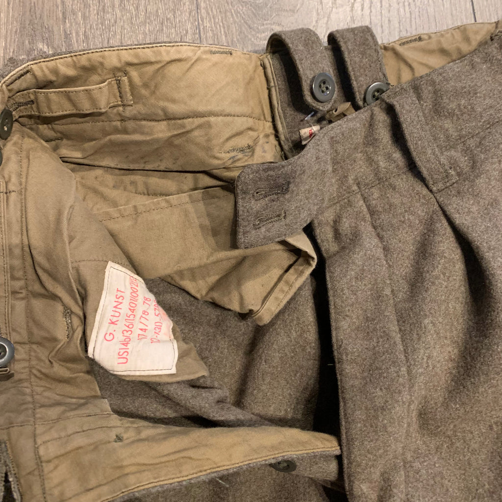 Vintage Wool Military Cargos 32