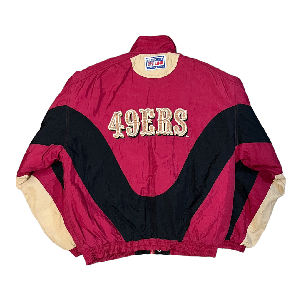 Vintage Reebok San Francisco 49ers puffer jacket M