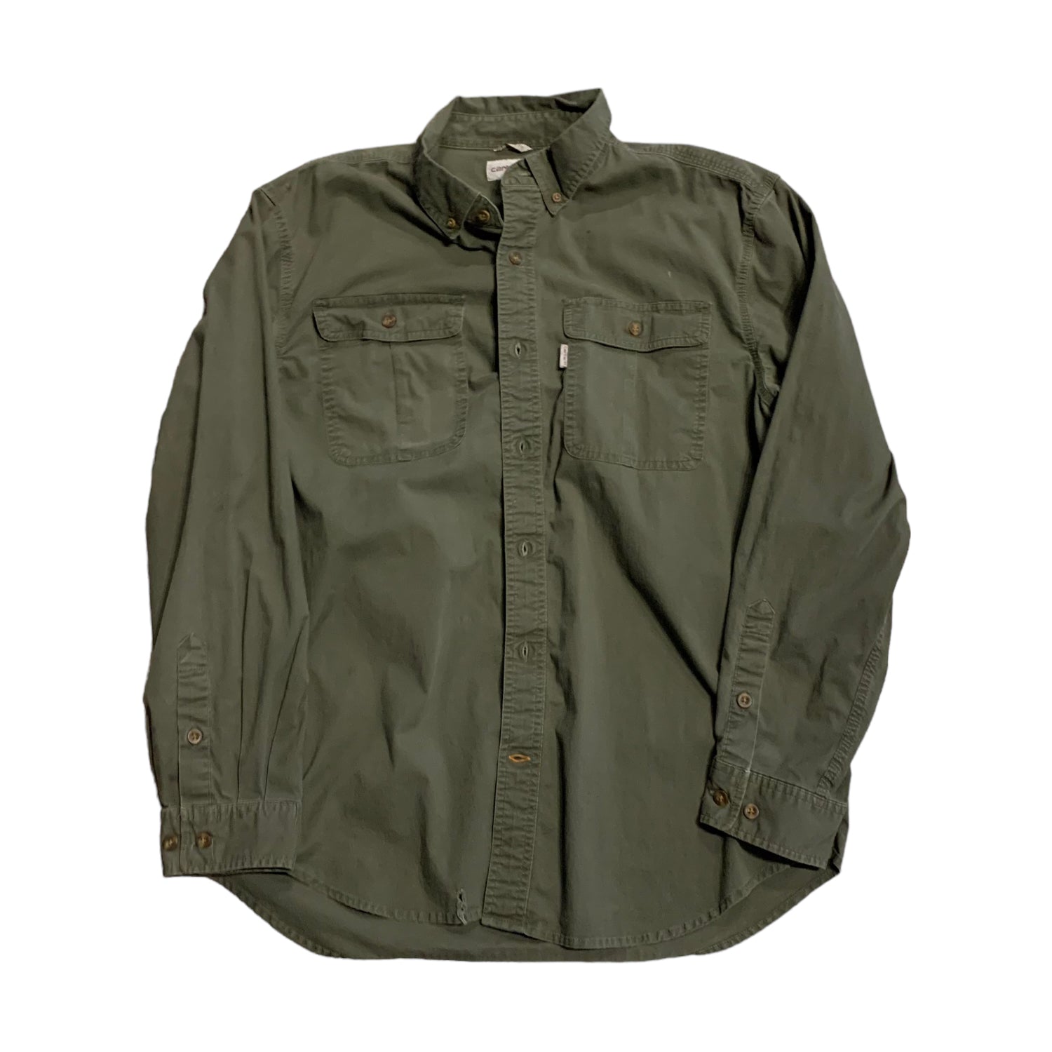 Olive Carhartt Overshirt L