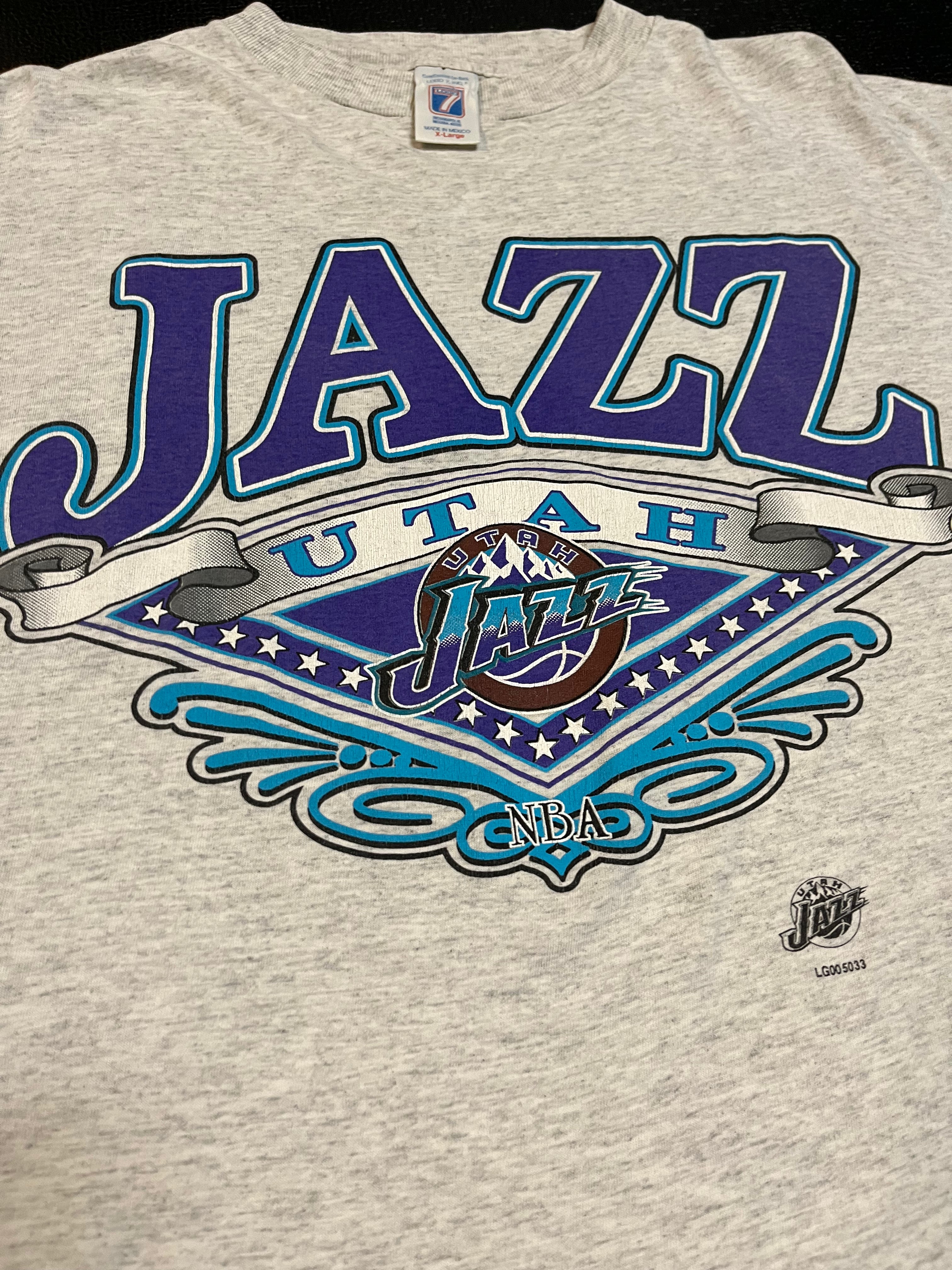 90s Utah Jazz tee XL