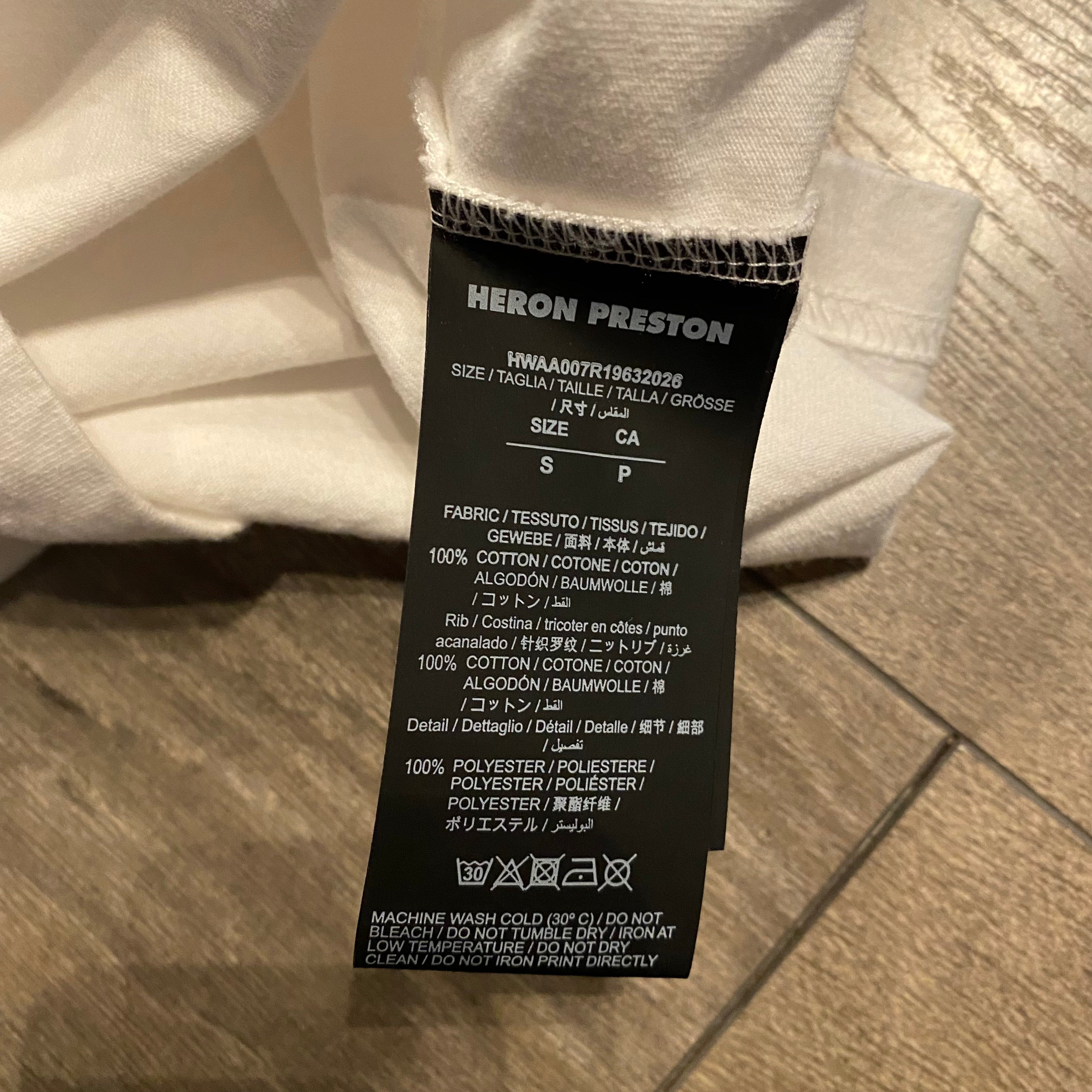 Heron Preston Graphic Tee S