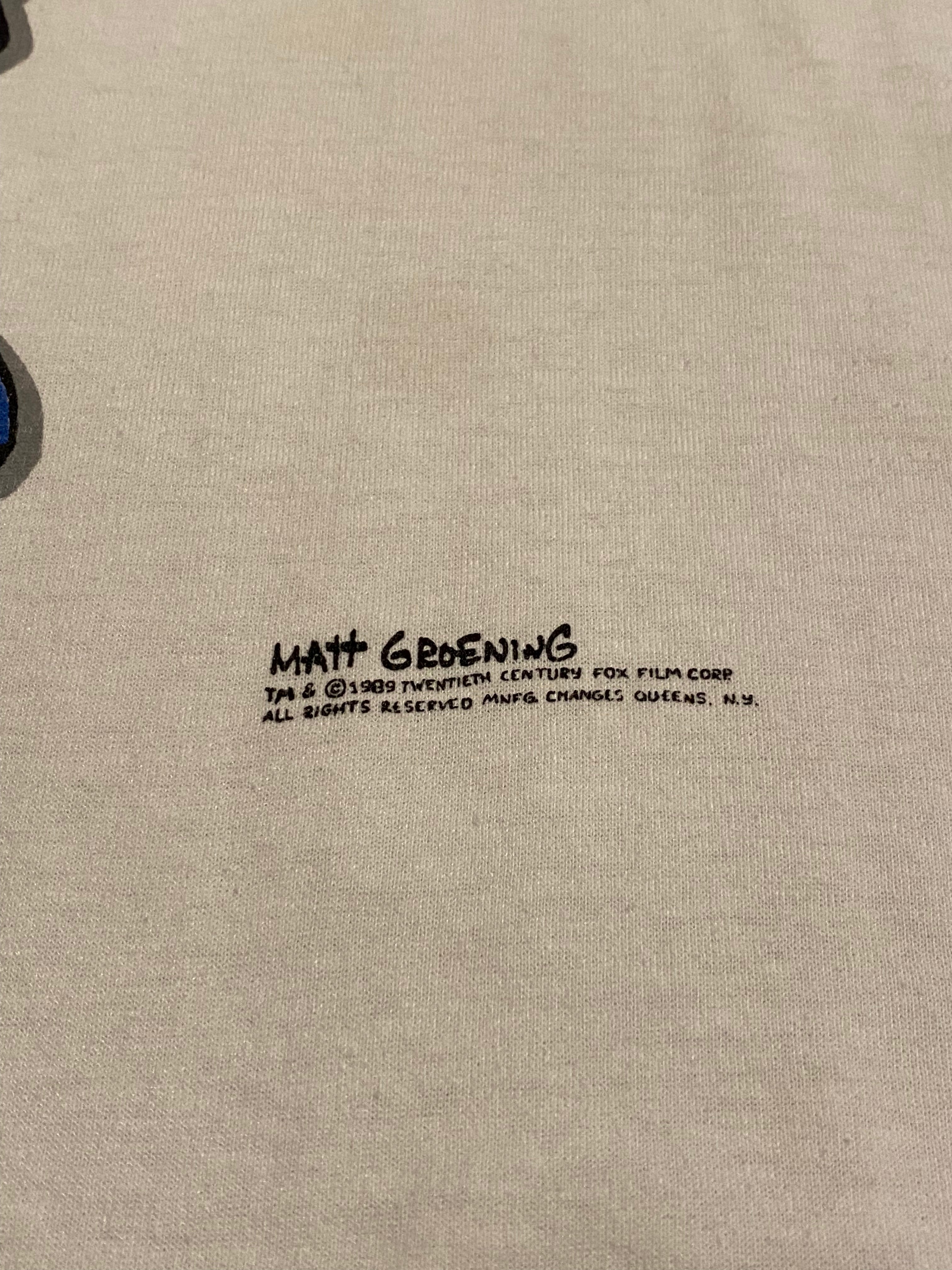 1989 Bart Simpson Tee L
