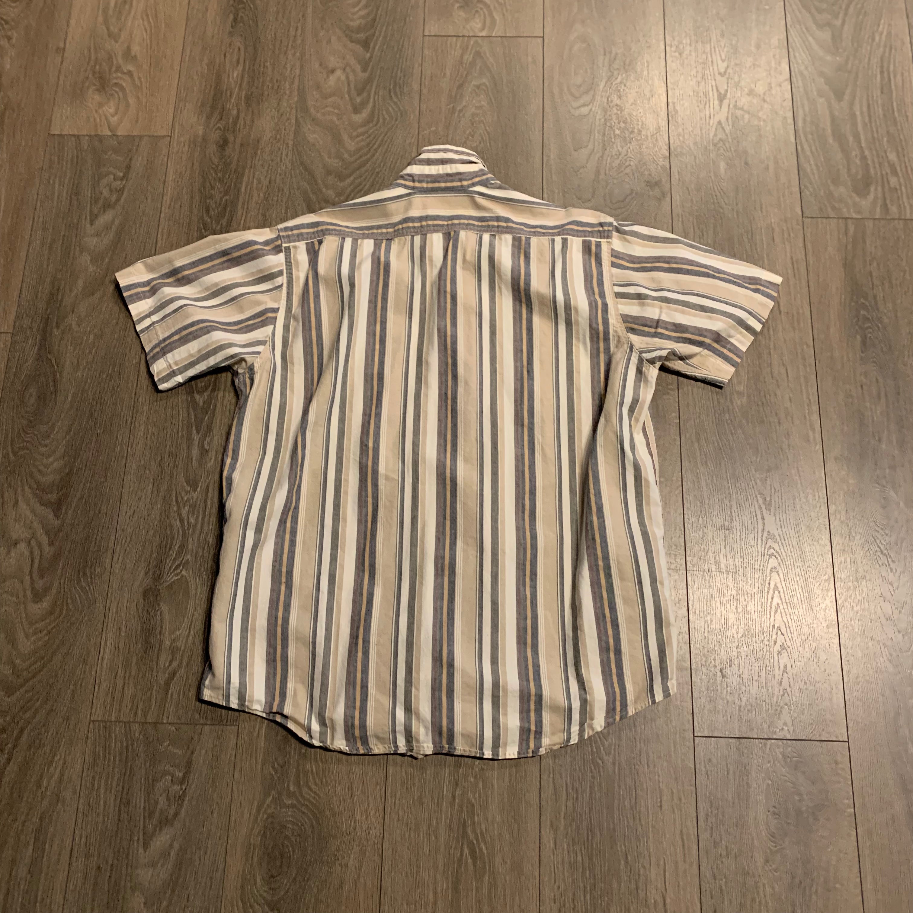Carhartt Striped Polo Shirt L