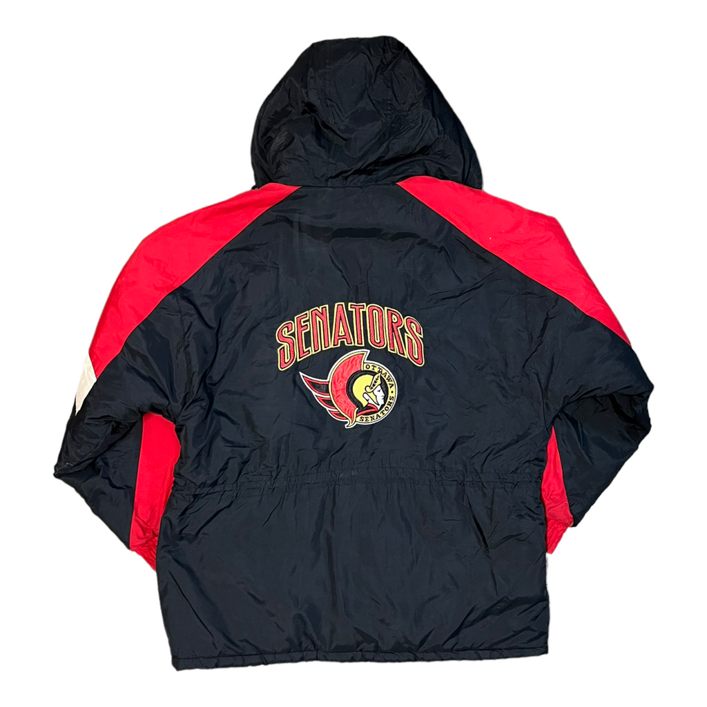 Vintage Ottawa Senators puffer parka jacket M/L
