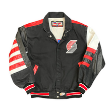 Load image into Gallery viewer, Vintage Portland Trail Blazers Jeff Hamilton jacket S/M
