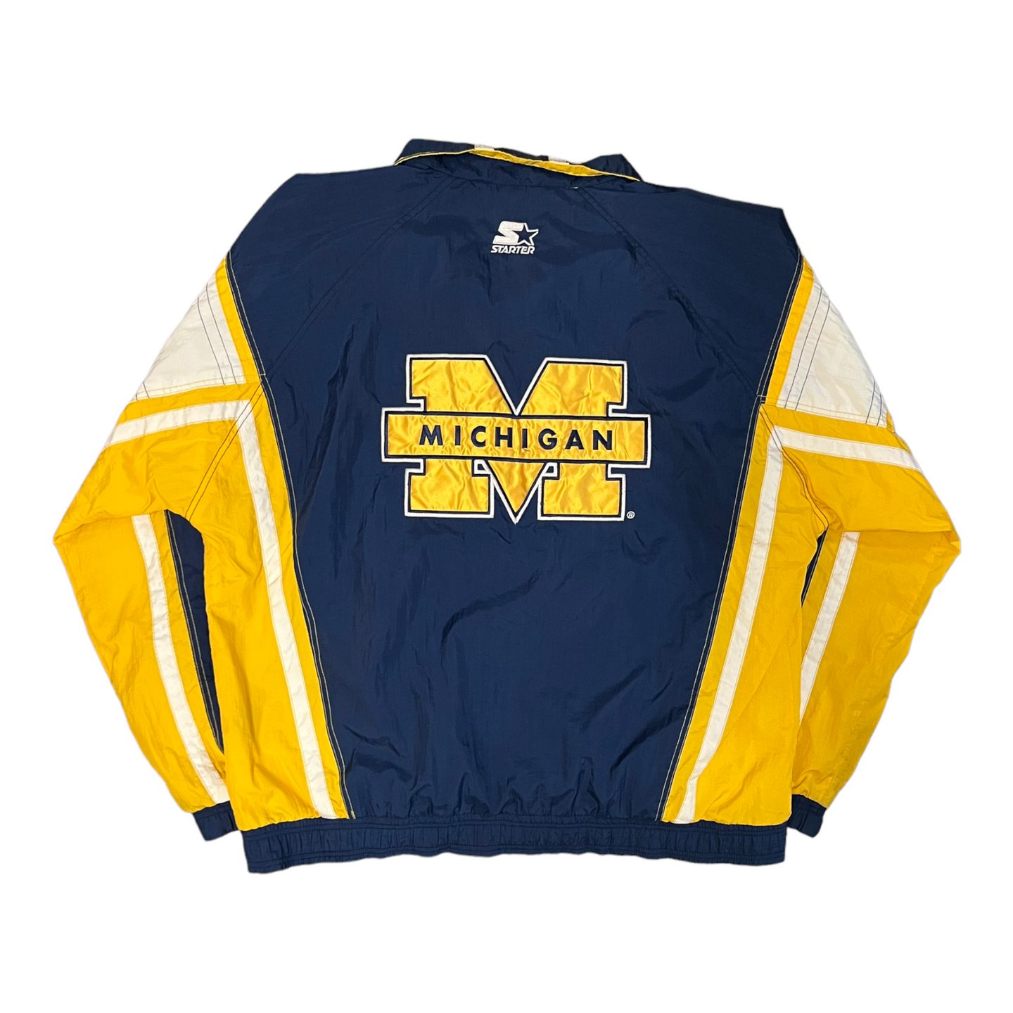 Vintage Michigan Wolverines Starter light jacket XL