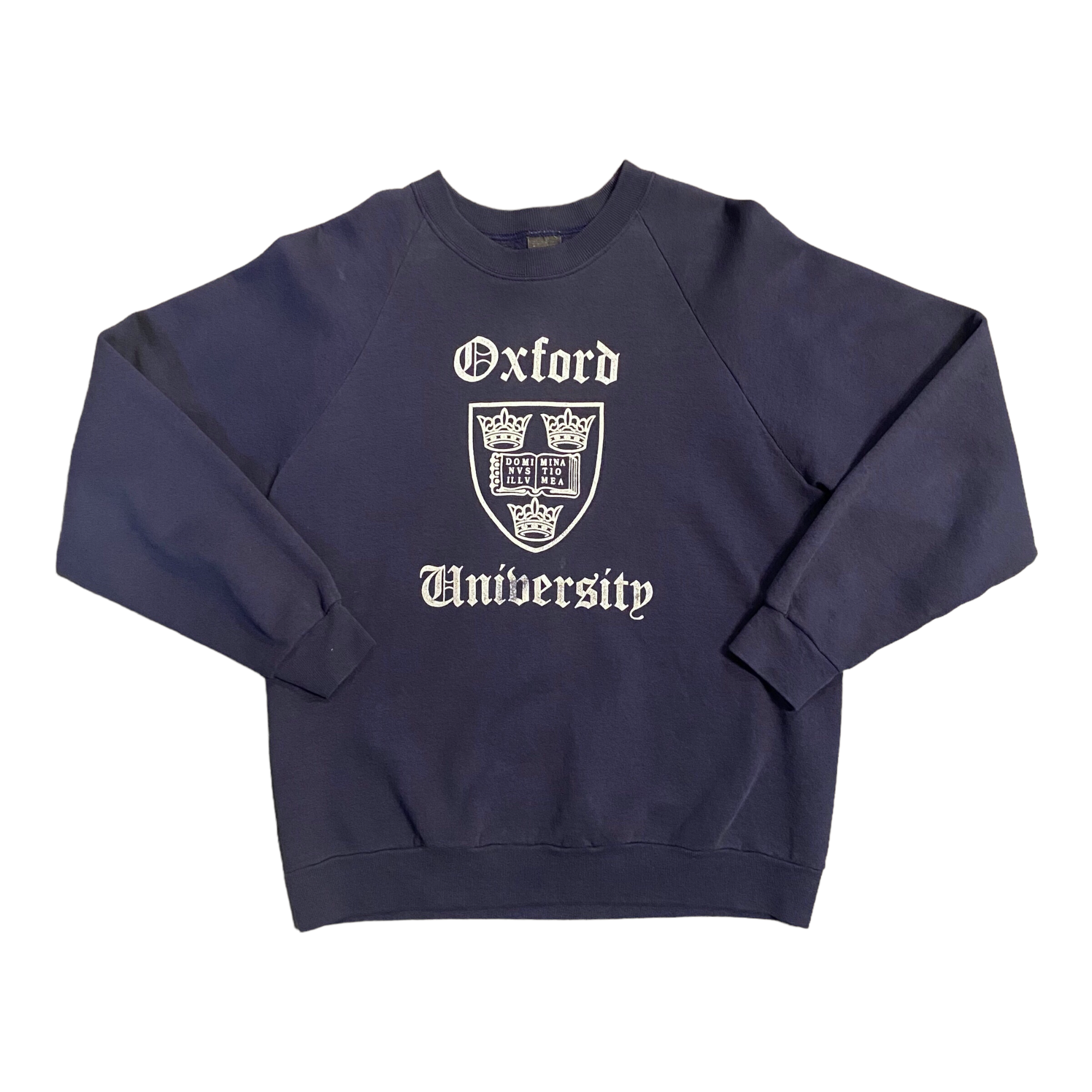 80s Oxford University Crewneck L