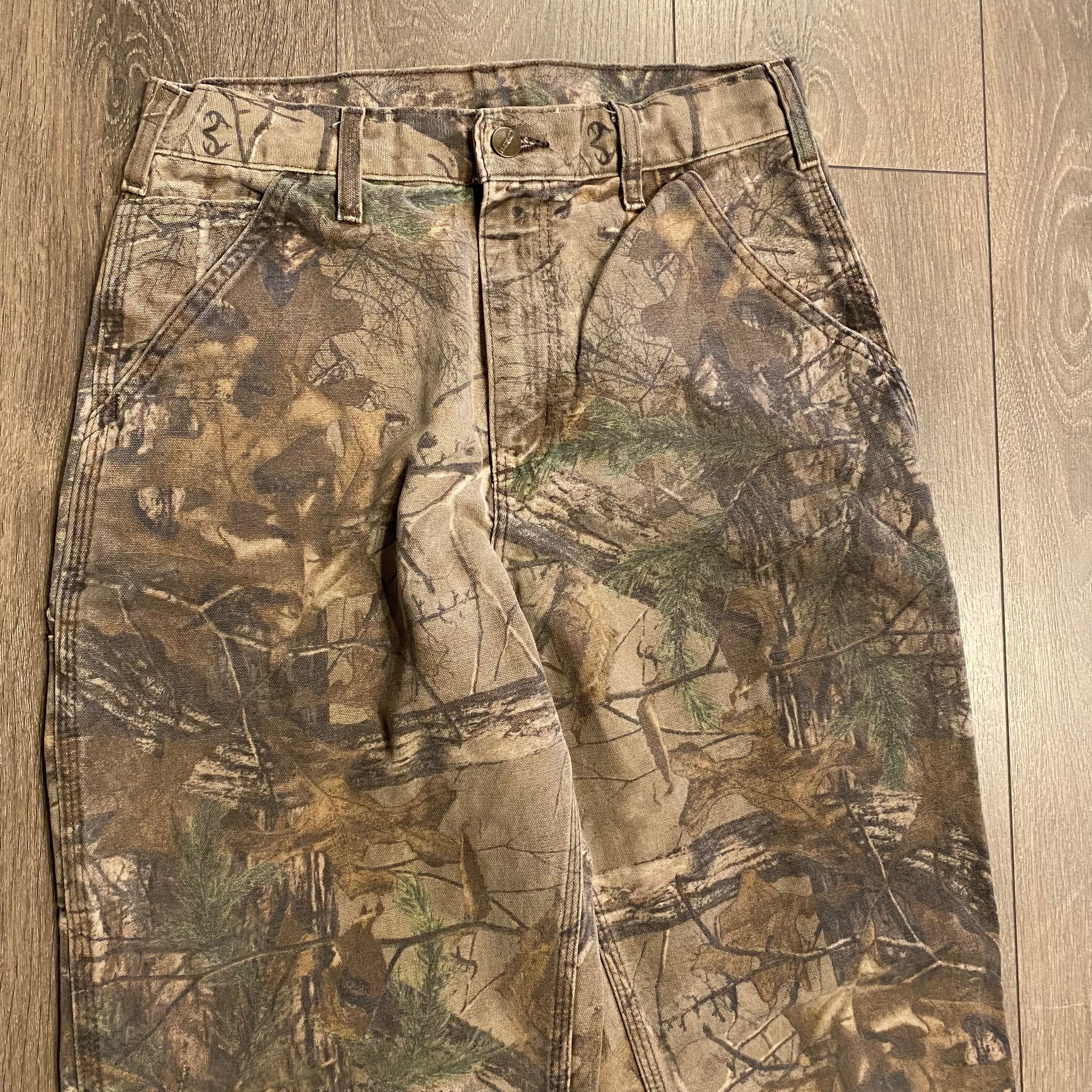 Vintage Carhartt real tree carpenter pants 30x31