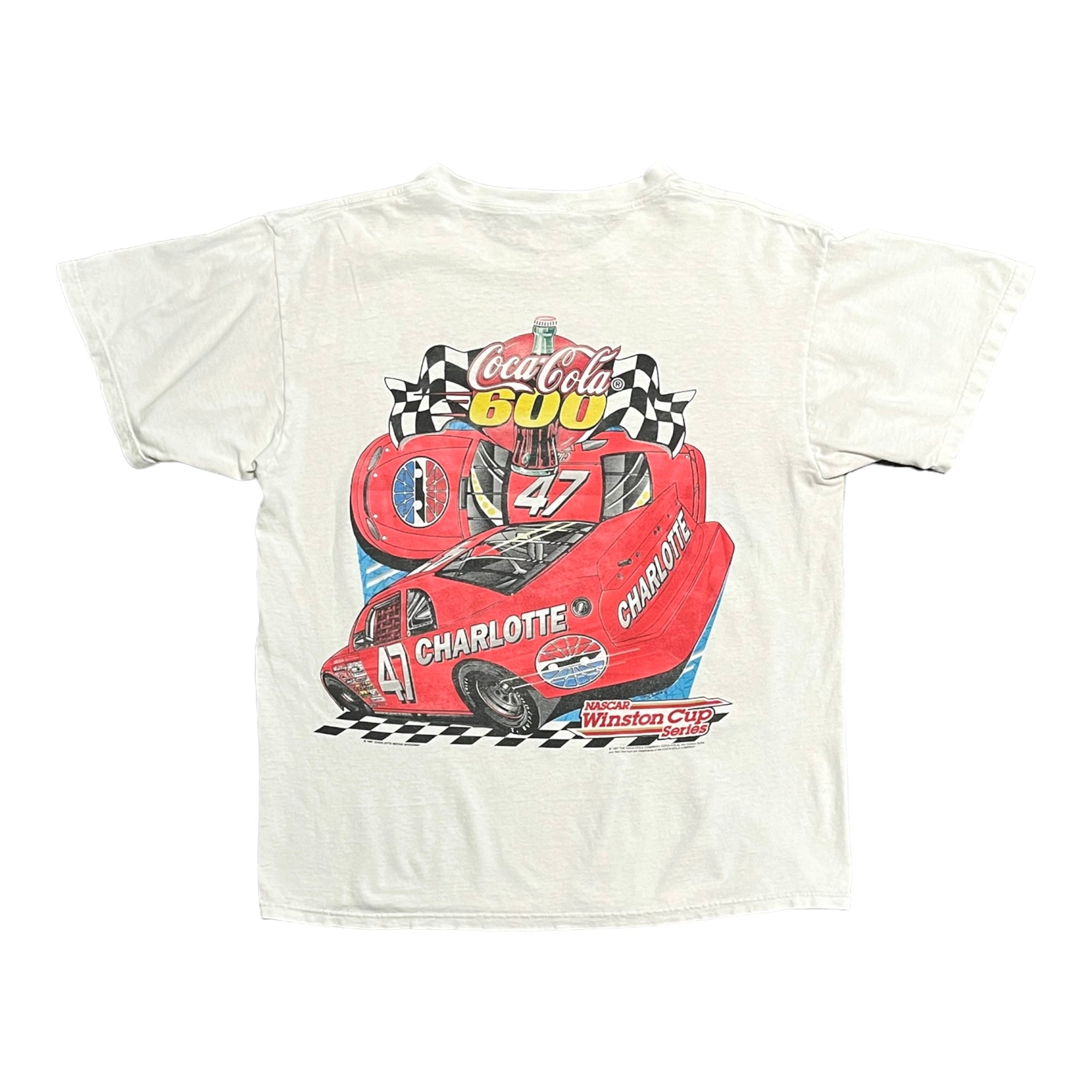 1997 Coca-Cola Winston cup tee M