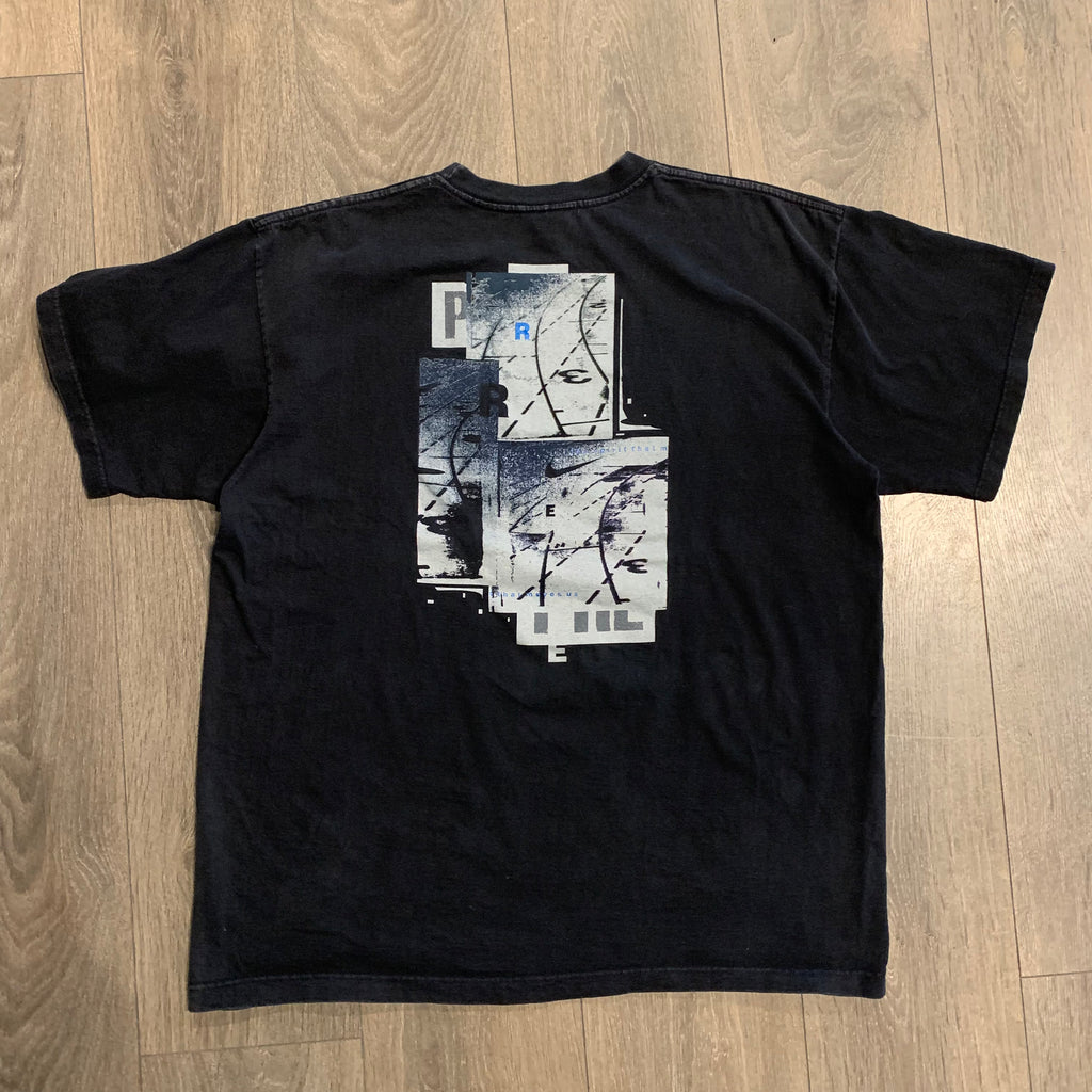 90s Nike Mini Swoosh Tee L