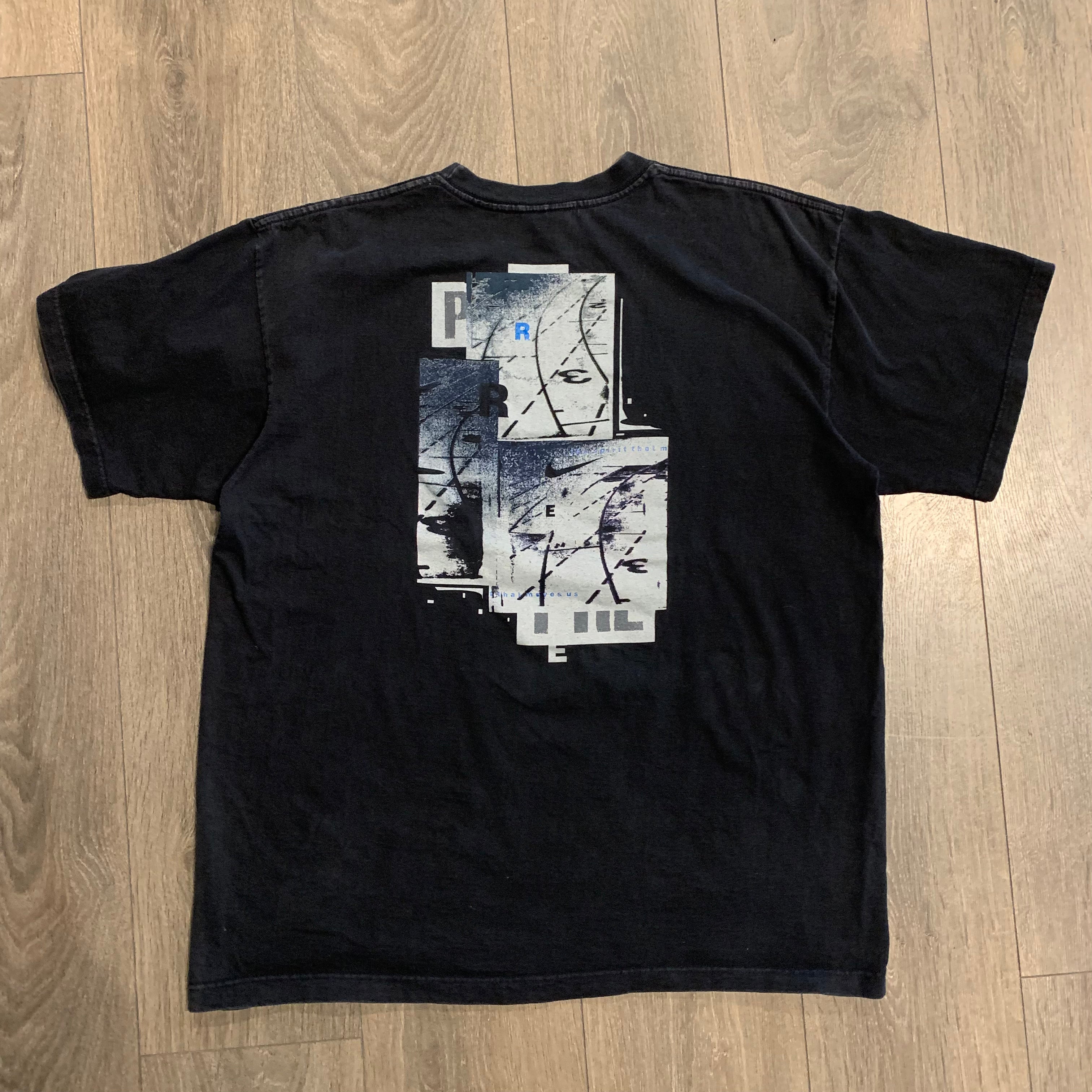 90s Nike Mini Swoosh Tee L