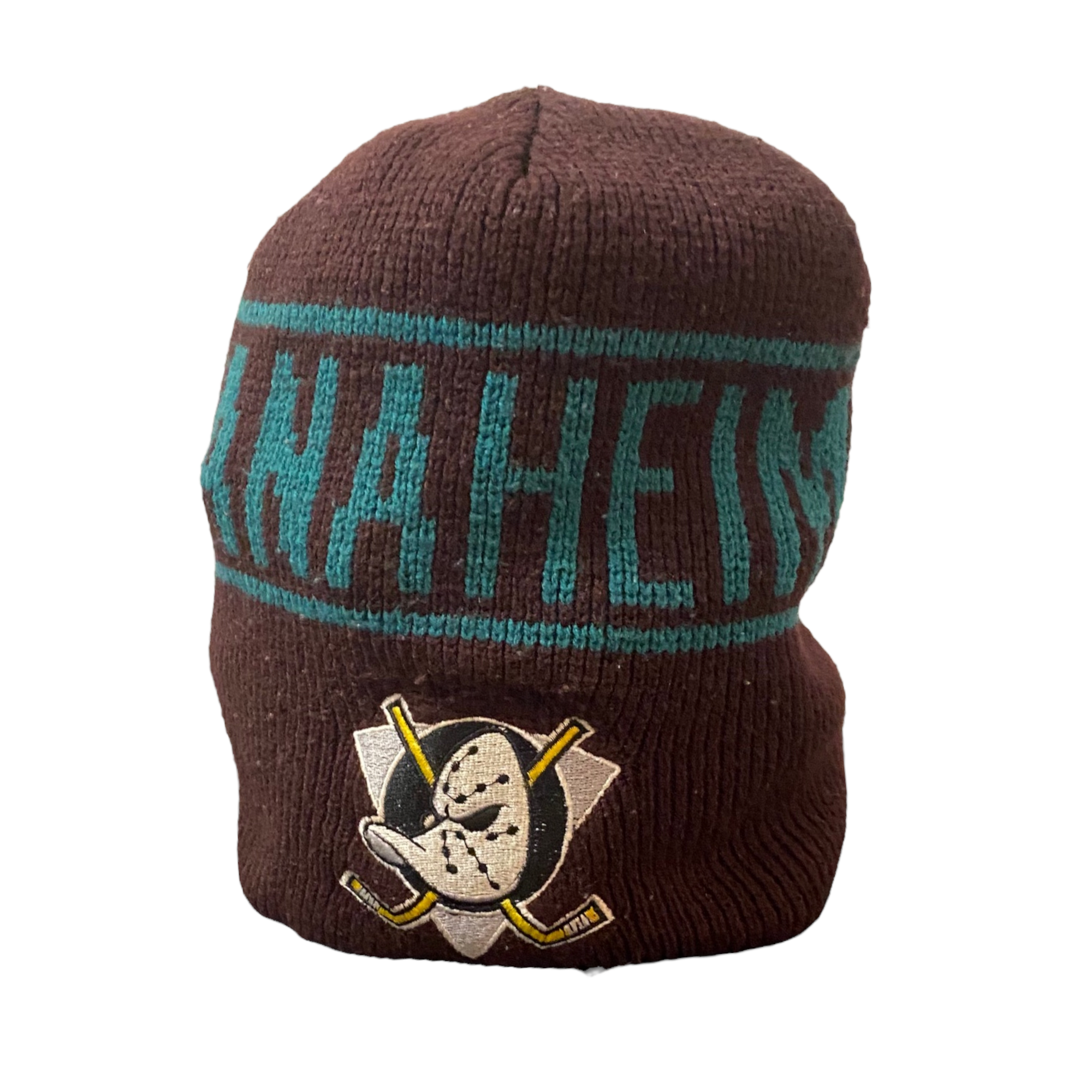 90s Anaheim Ducks Beanie OS