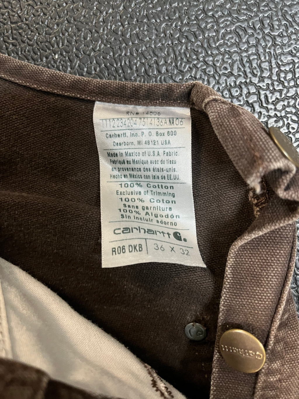 Vintage Carhartt overalls 36x32