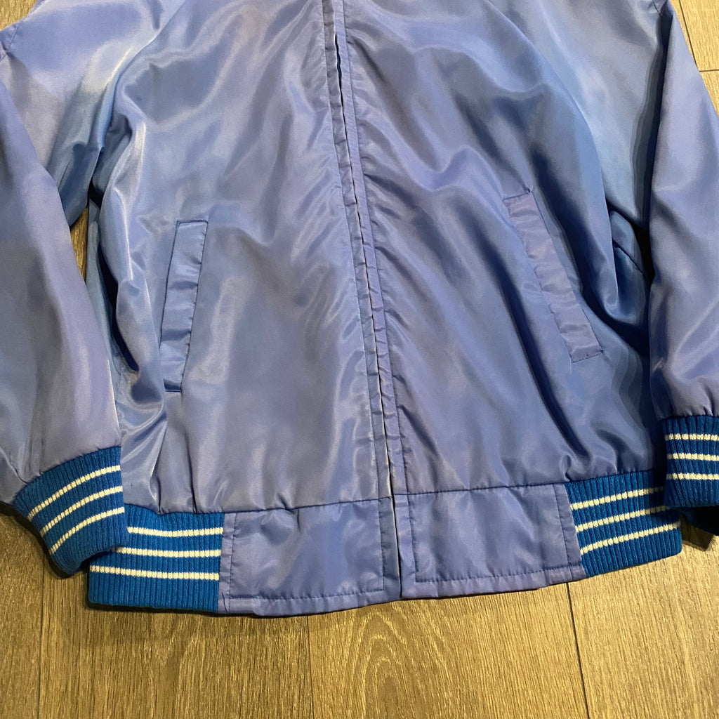 80s Nylon Varsity Jacket M