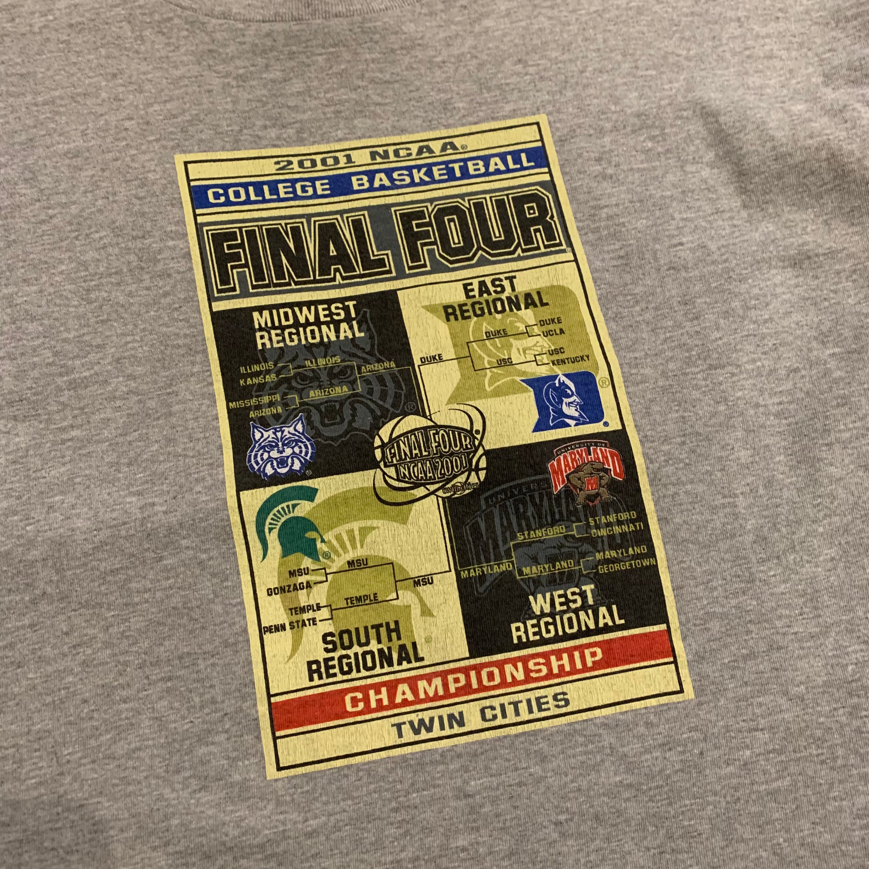01’ Final Four Tee XL
