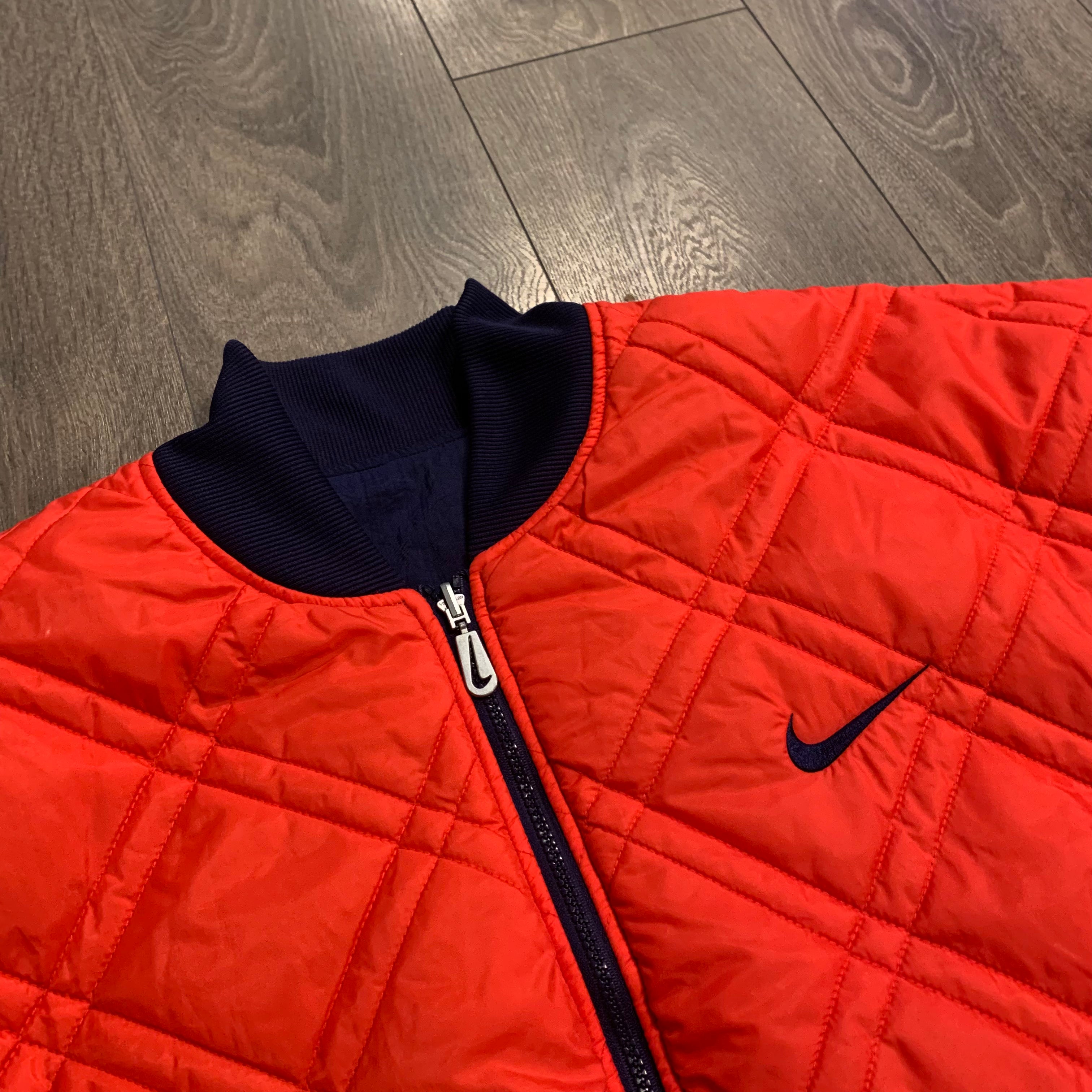 90s Nike reversible puffer jacket XXL