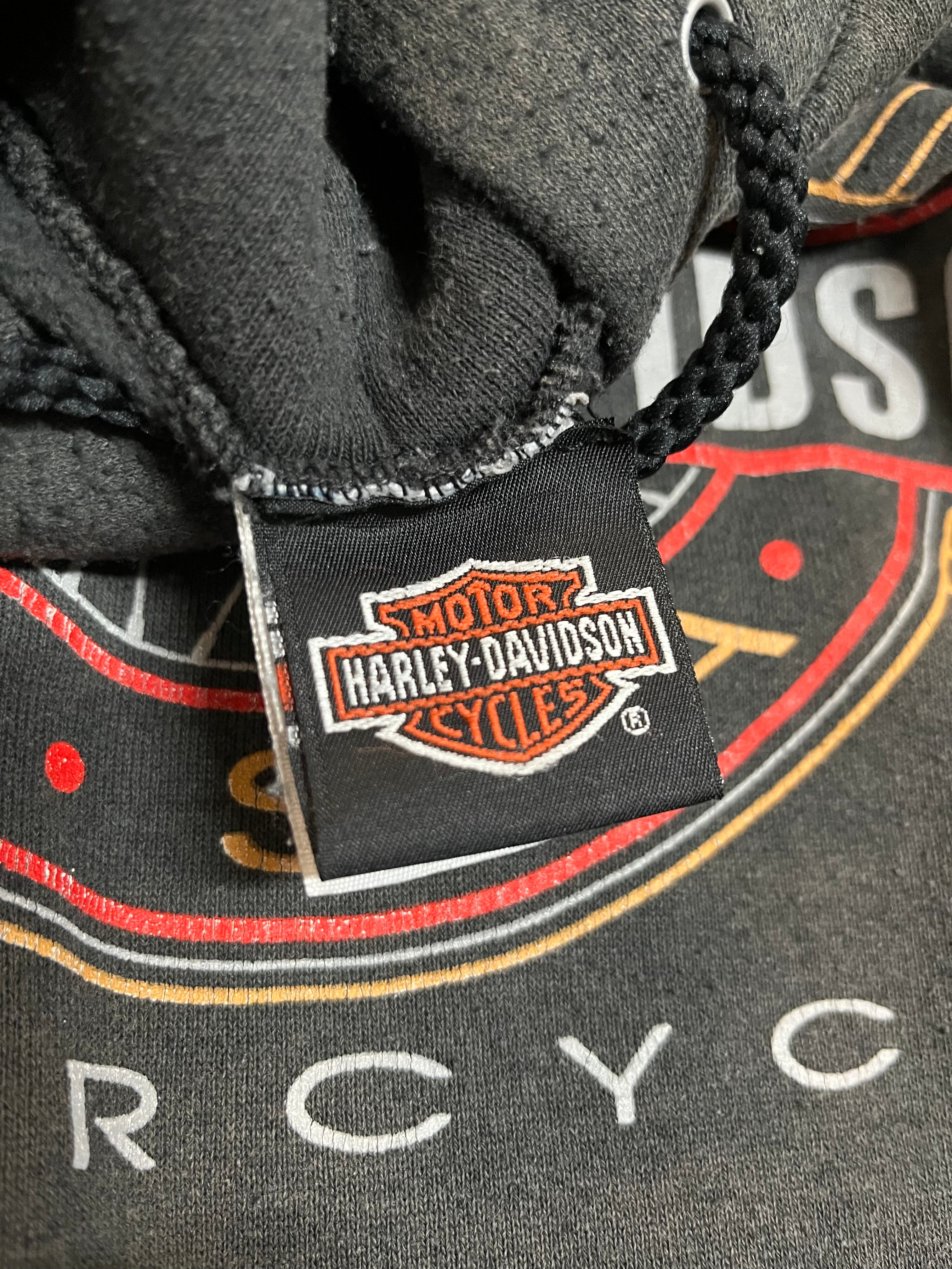 90s Harley Davidson Lebanon PA hoodie L