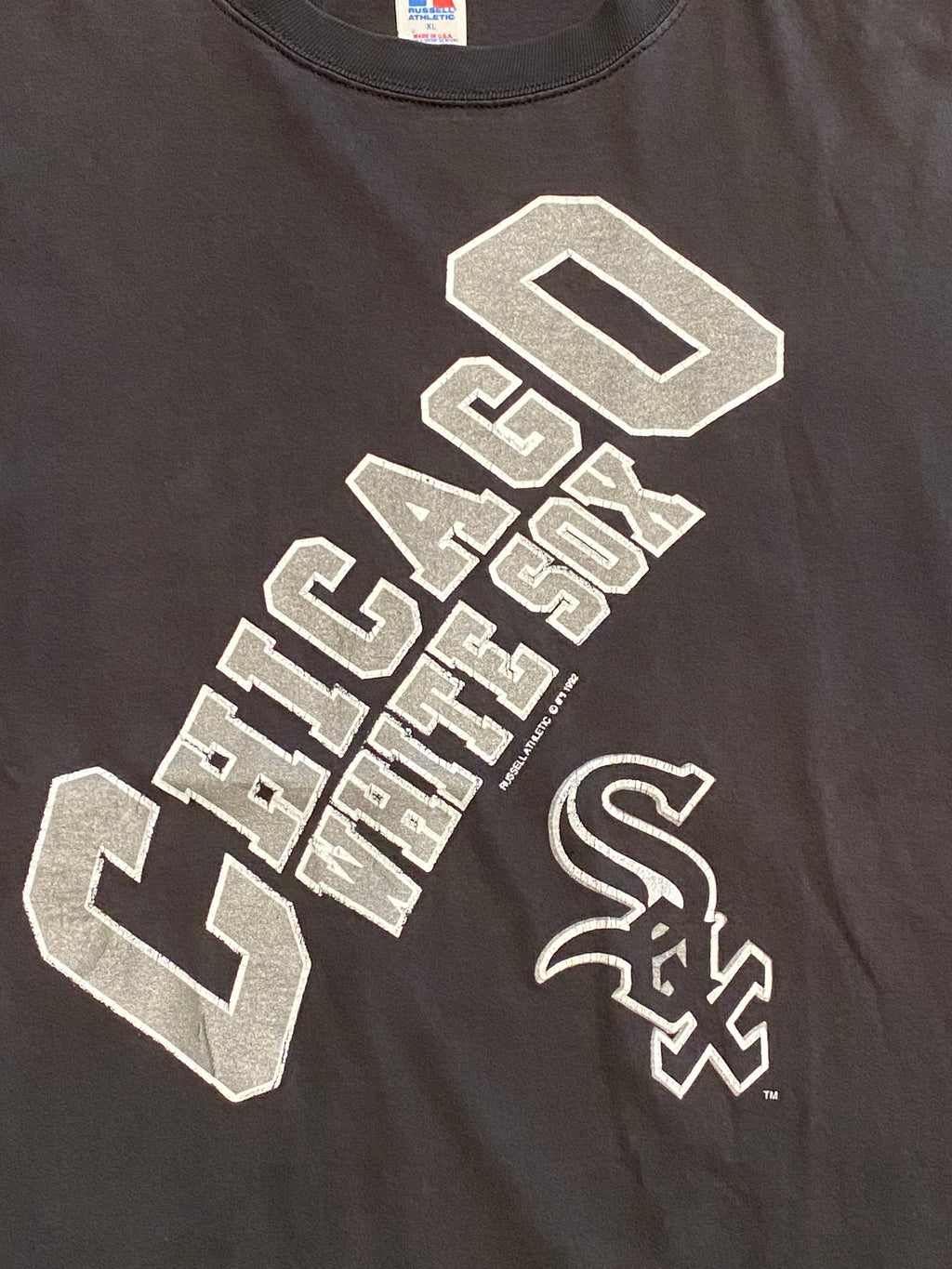 1992 Chicago White Sox Russell Athletic tee XL