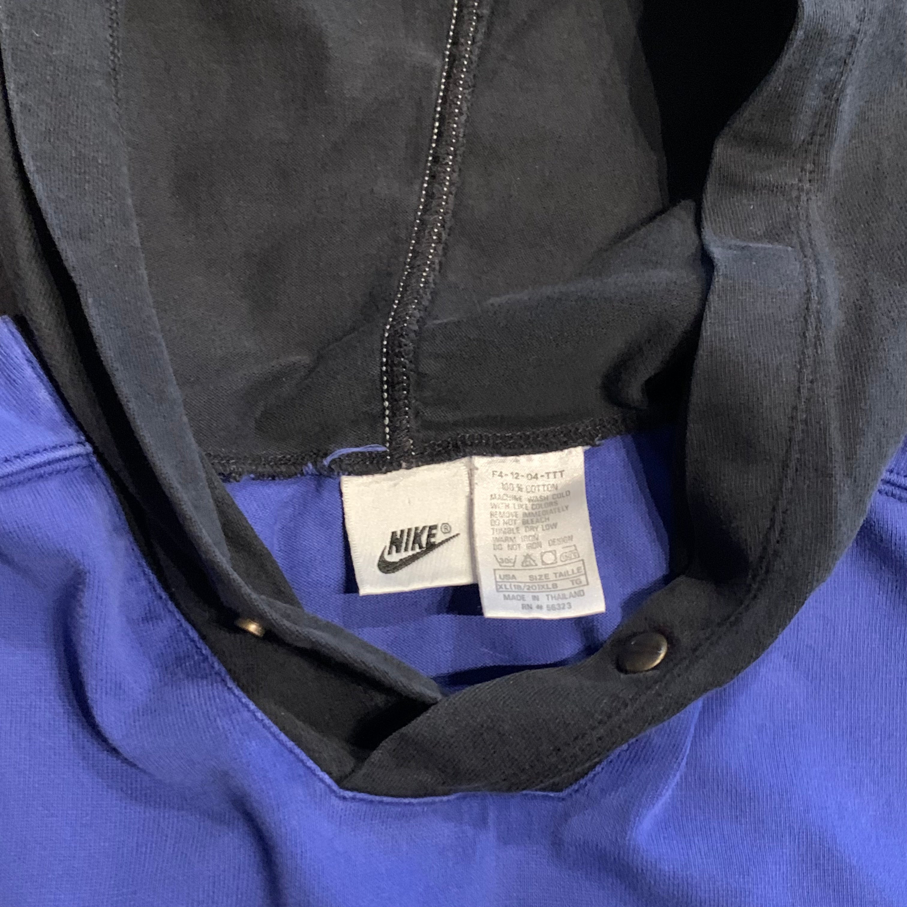 90s Nike hooded t-shirt M