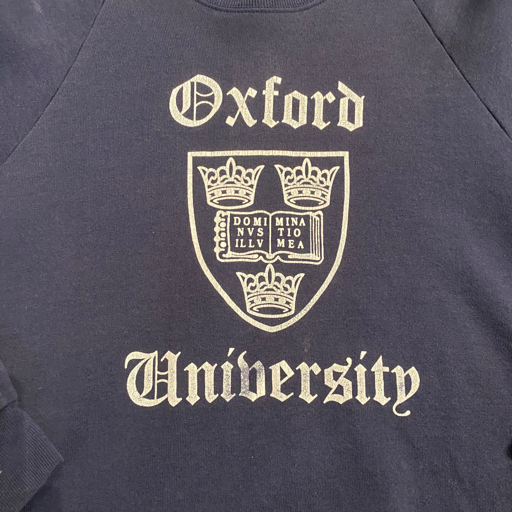 80s Oxford University Crewneck L