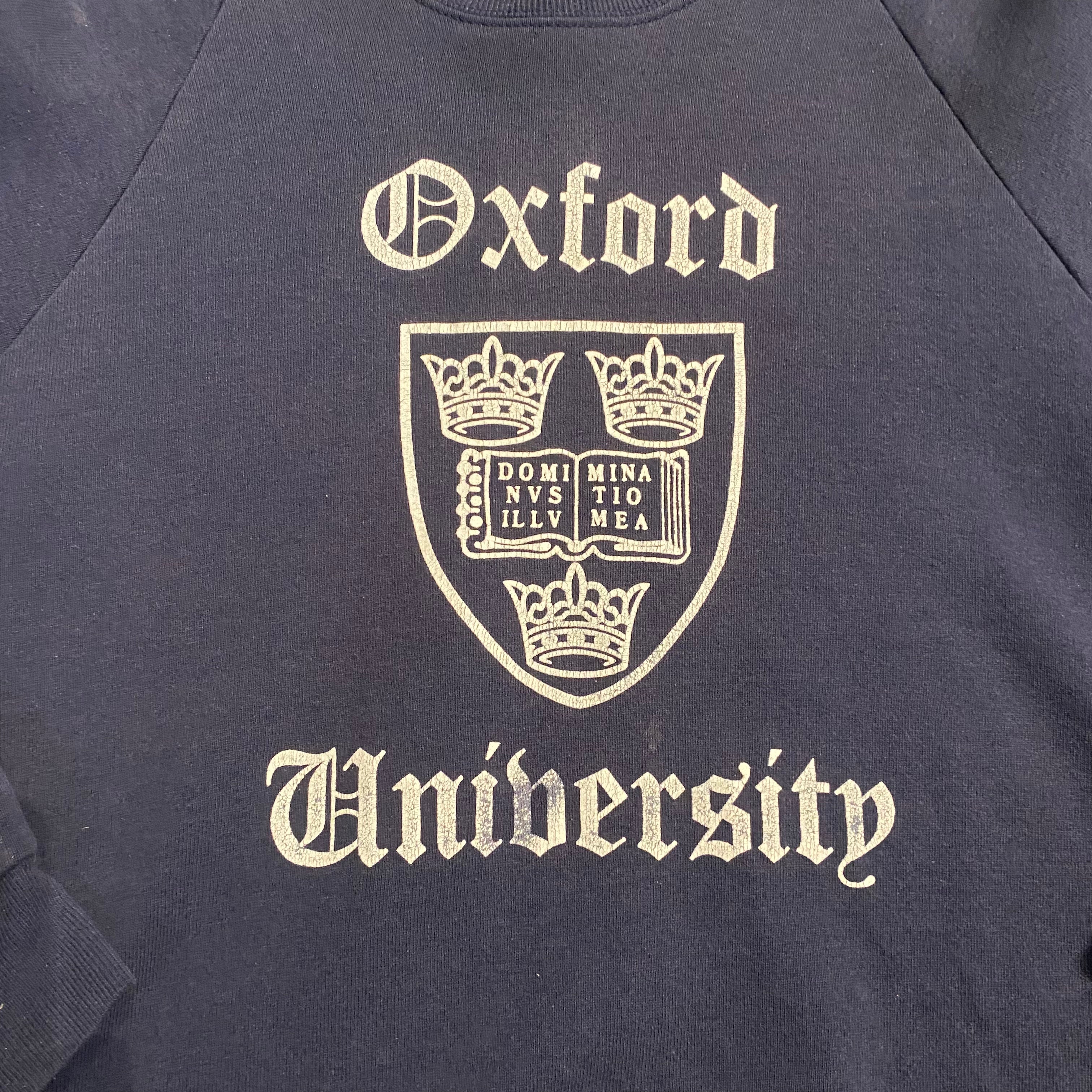80s Oxford University Crewneck L