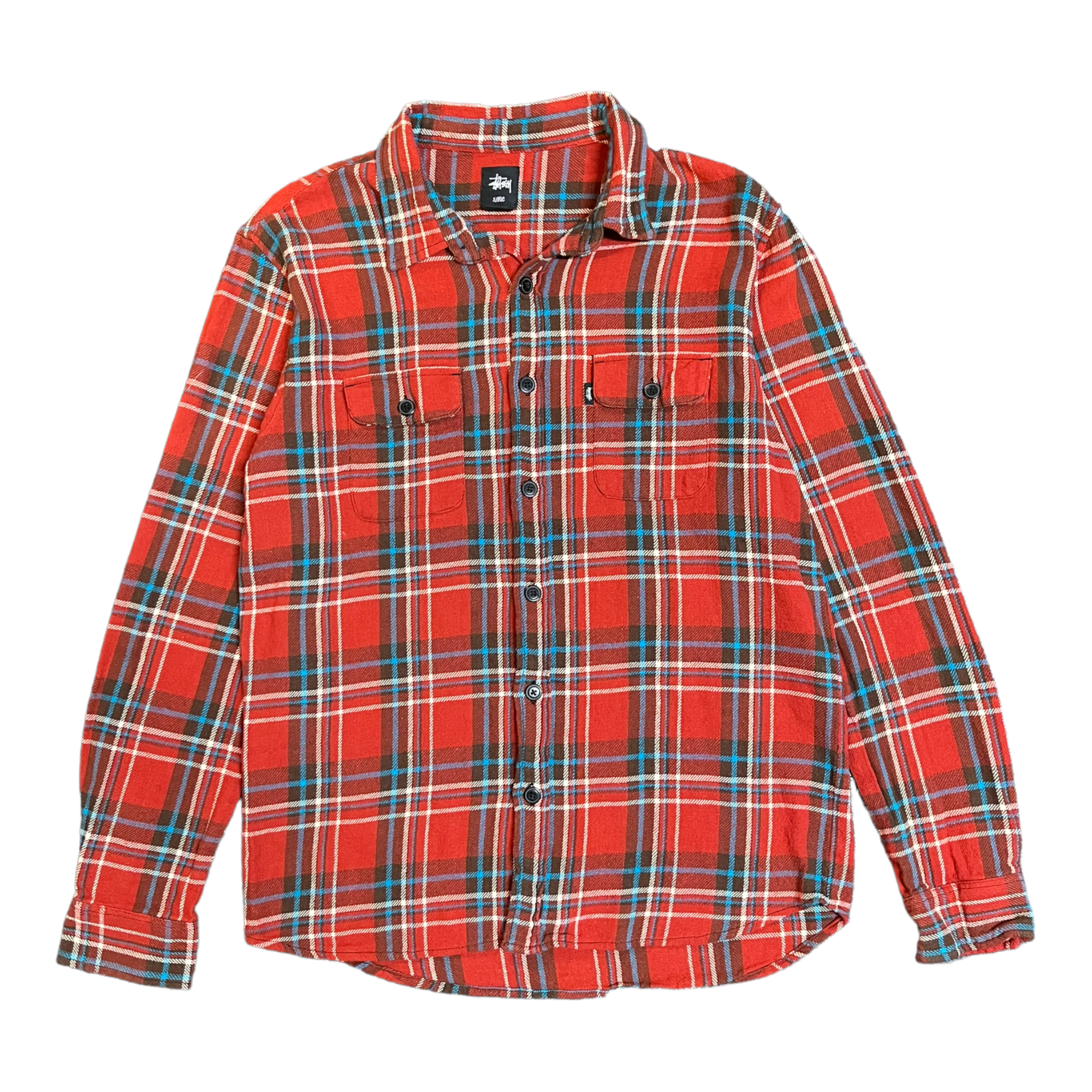 Stussy flannel shirt L