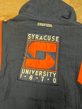 Load image into Gallery viewer, Vintage Syracuse University Starter puffer jacket M
