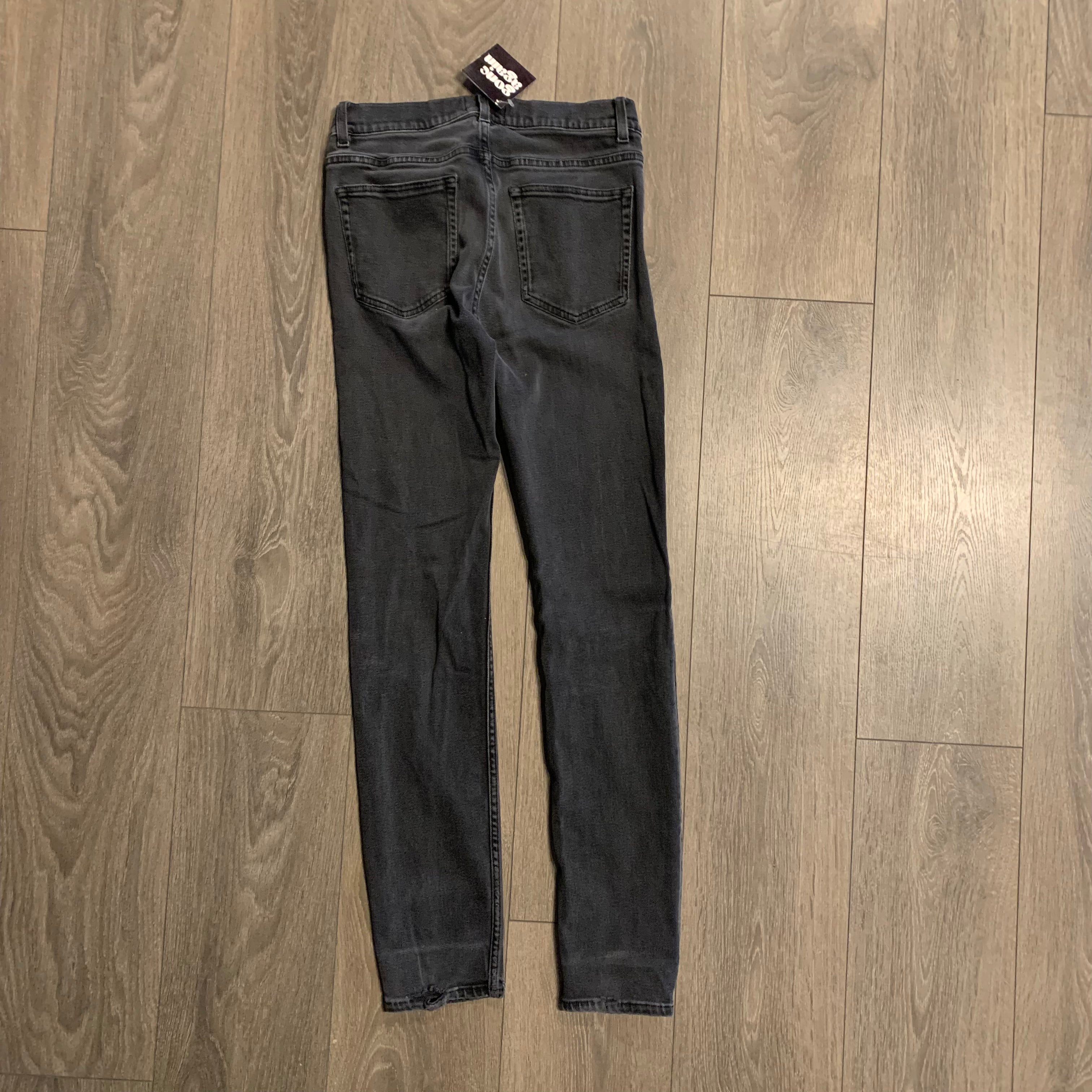 Acne Studios Black Washed Denim 31