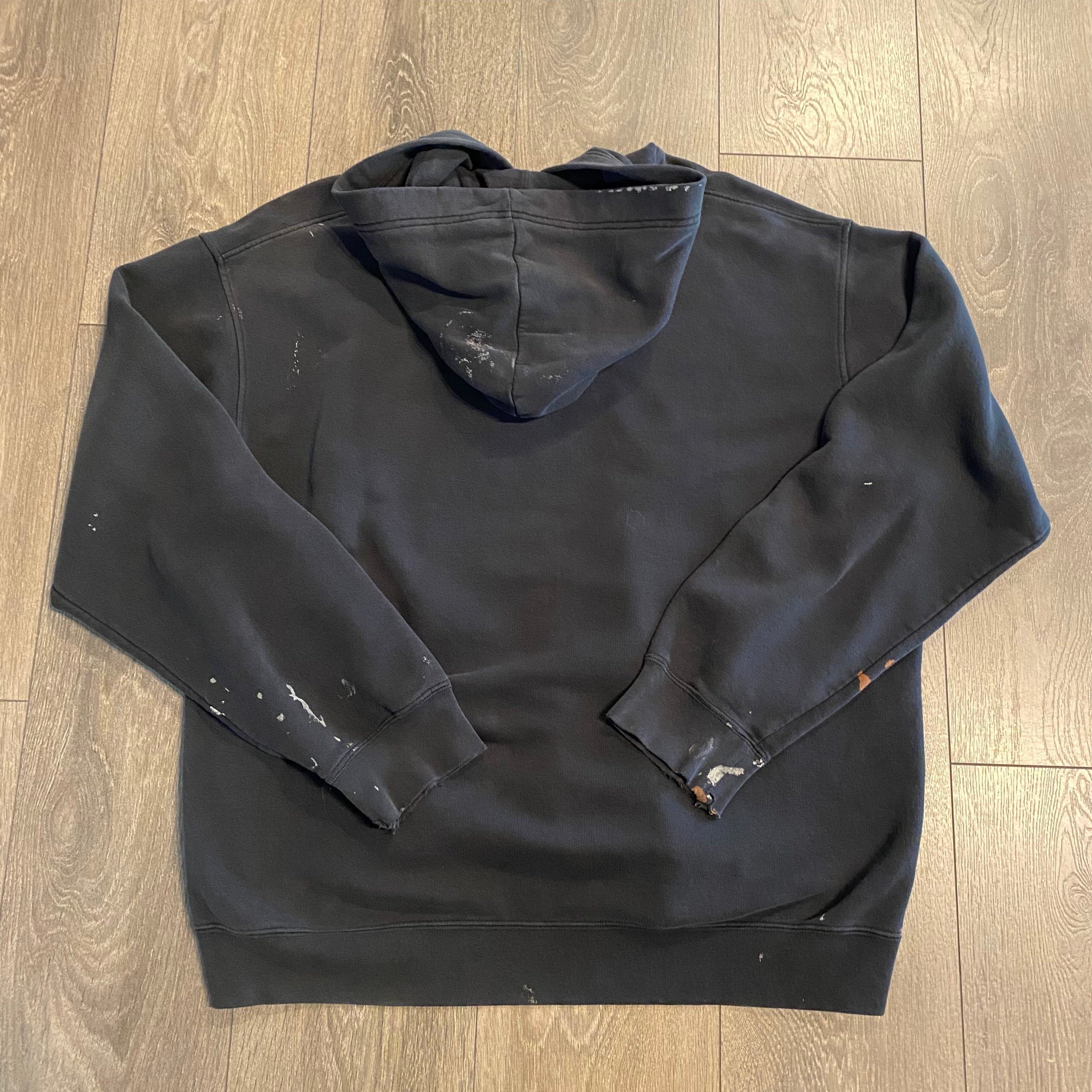 Y2K Nike Paint Splatter Hoodie XL