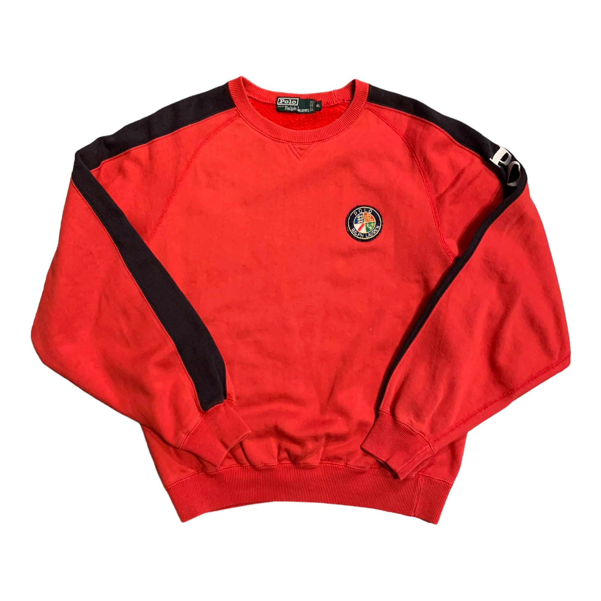 RALPH LAUREN - Vintage Crewneck Sweatshirt with Red Polo Bear – TRYME Shop