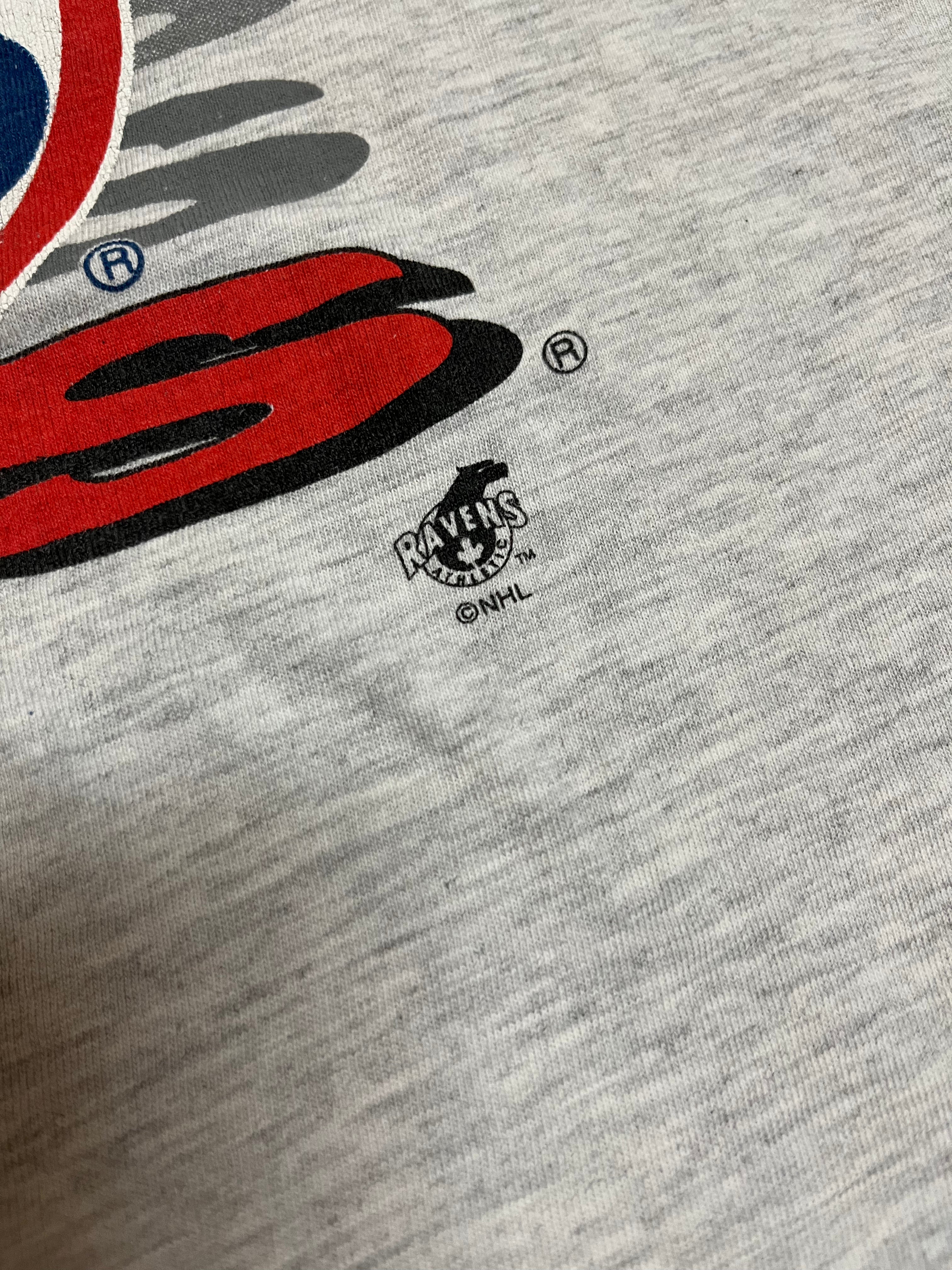 90s Winnipeg Jets NHL tee XL