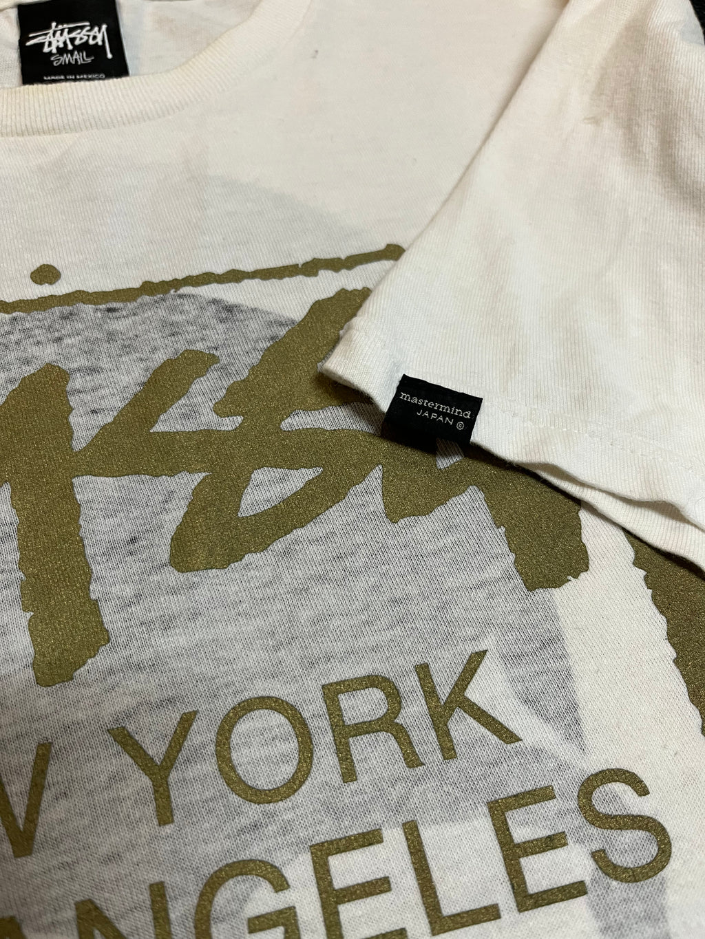 Stussy x Mastermind reversible tee S