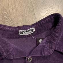 Load image into Gallery viewer, Purple Billabong Corduroy Button-up XL
