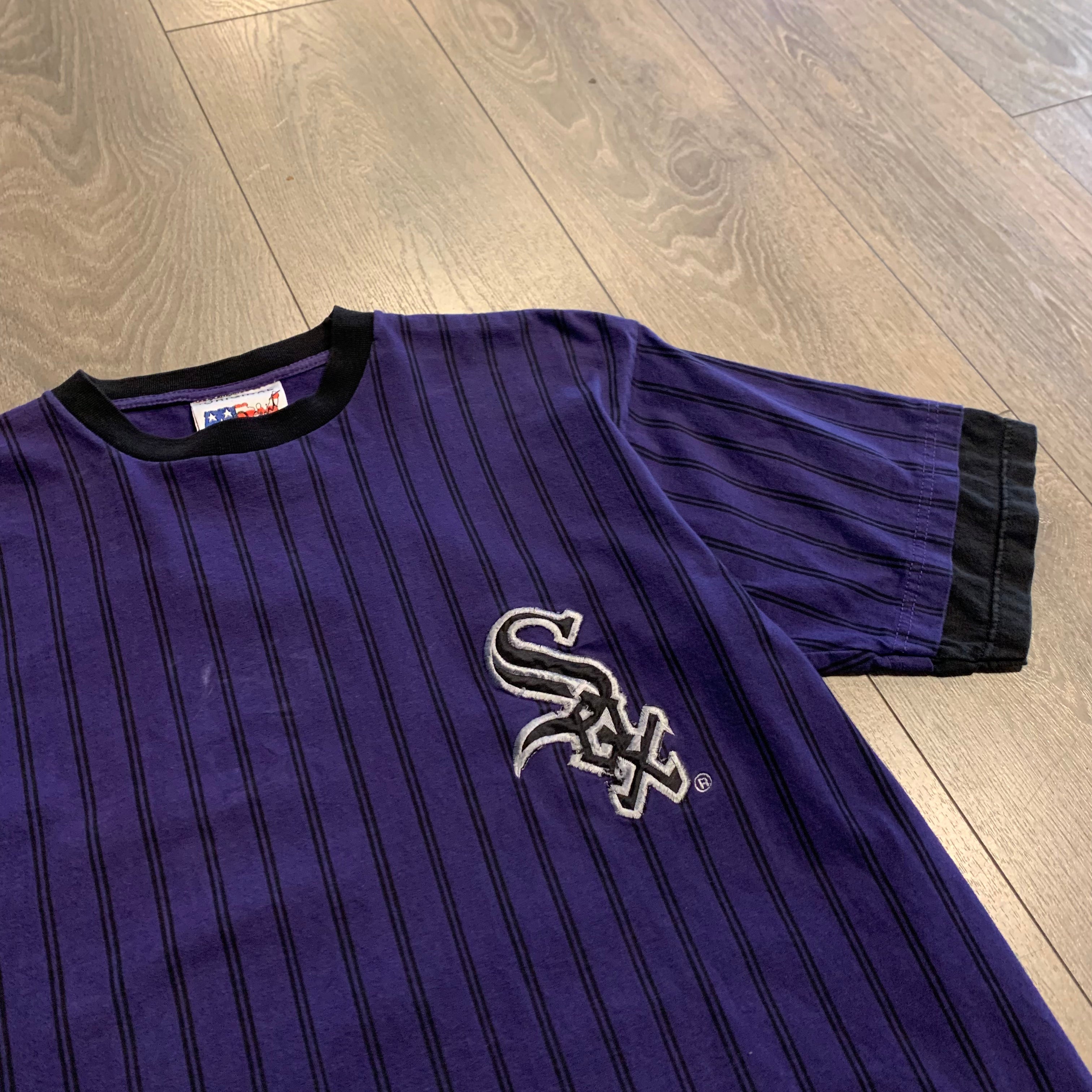 Chicago White Sox Striped Tee L