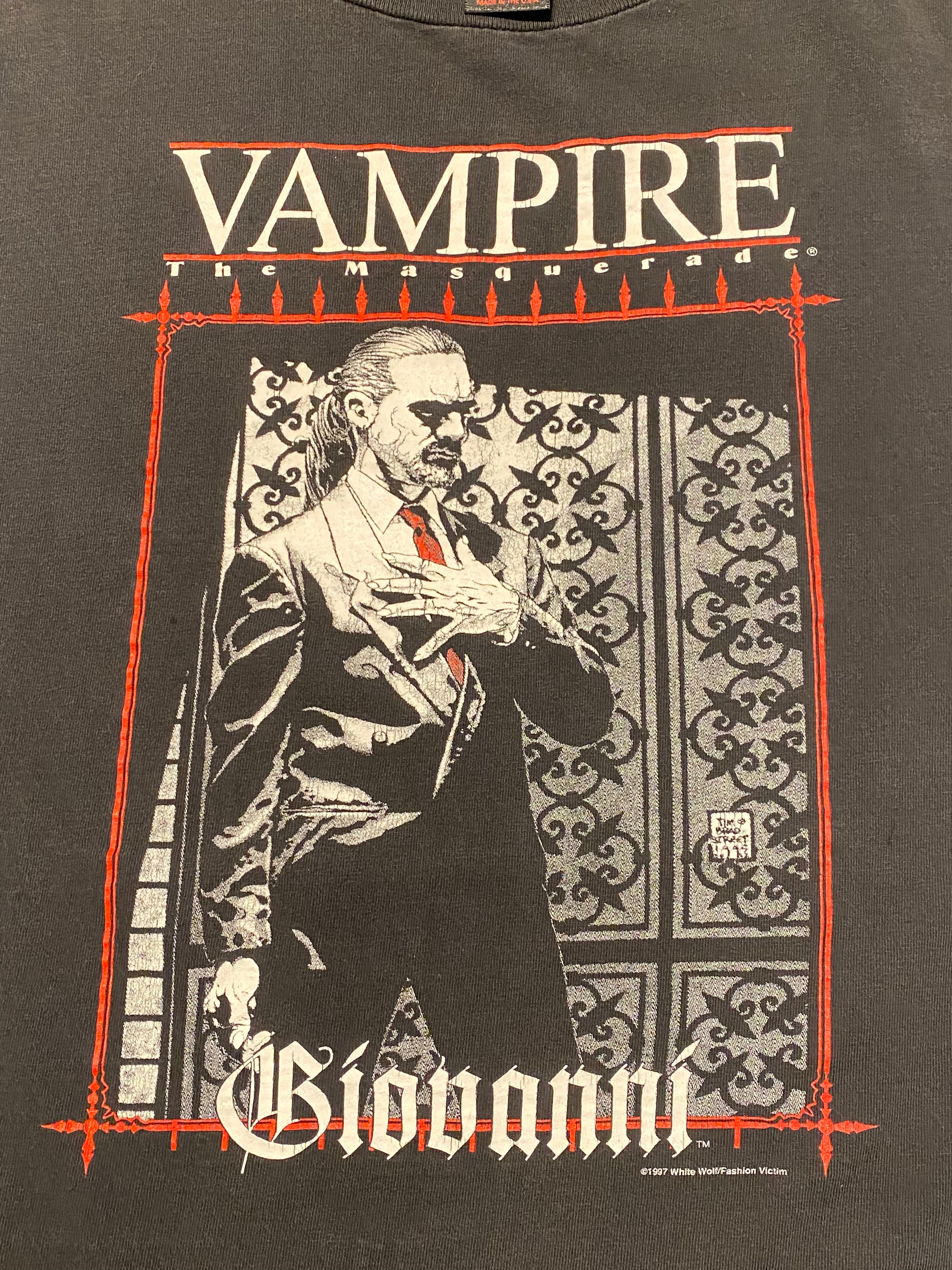 1997 Fashion Victim Vampire Masquerade Giovanni tee XL