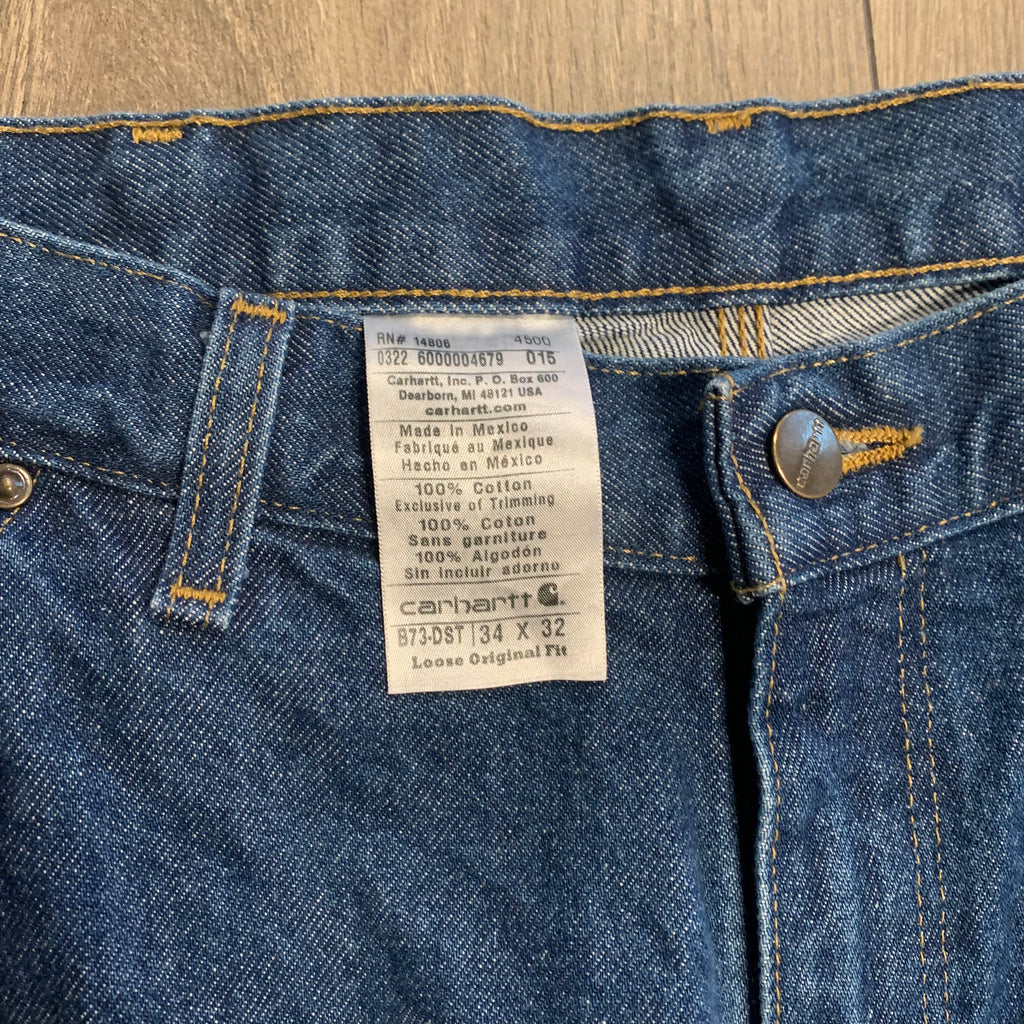 BMWT Carhartt Denim Doubleknees 34/32